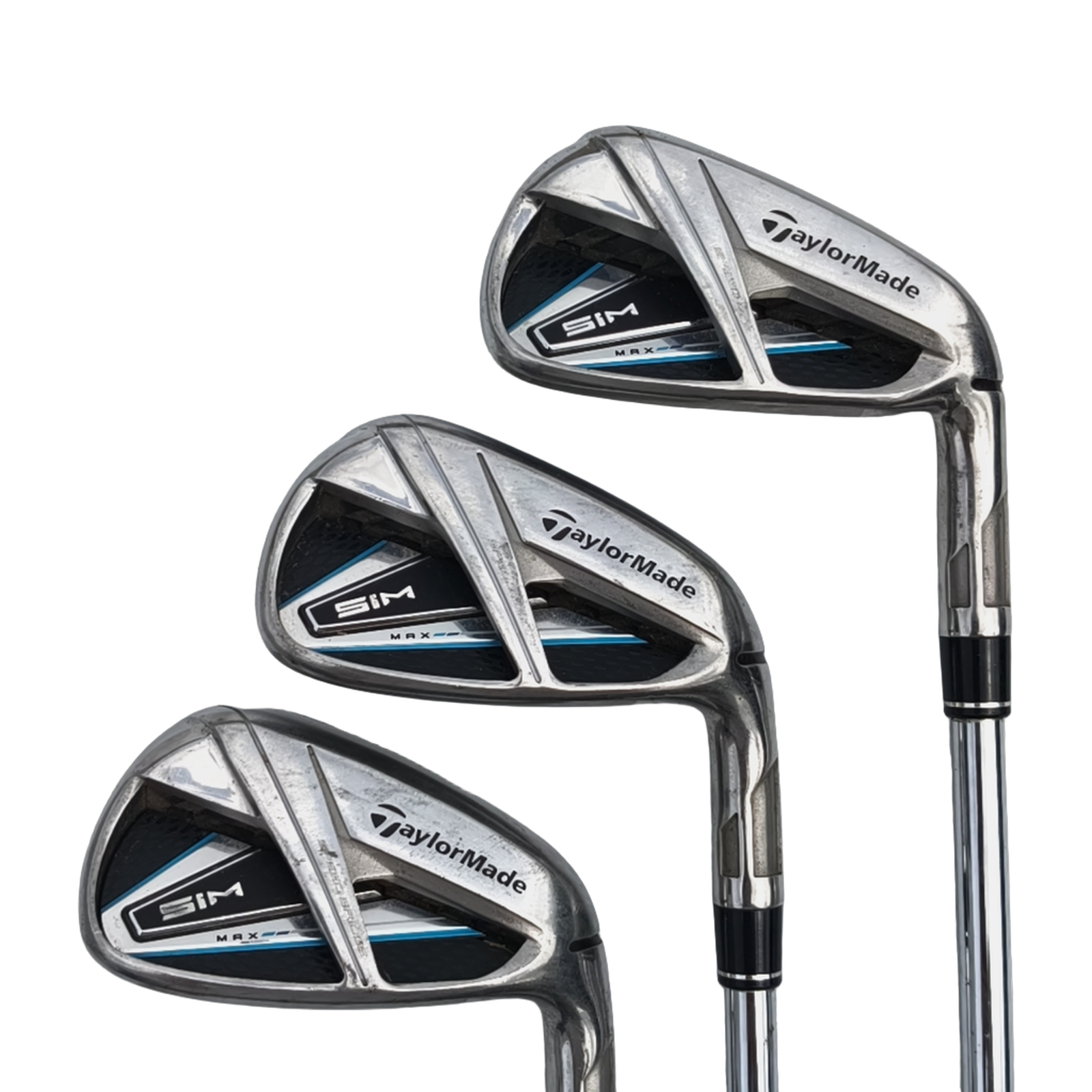 TaylorMade SIM Max Jernsæt / 5-PW / Flex Regular / Stål [model:birefnet-general] [bg:handrolled]