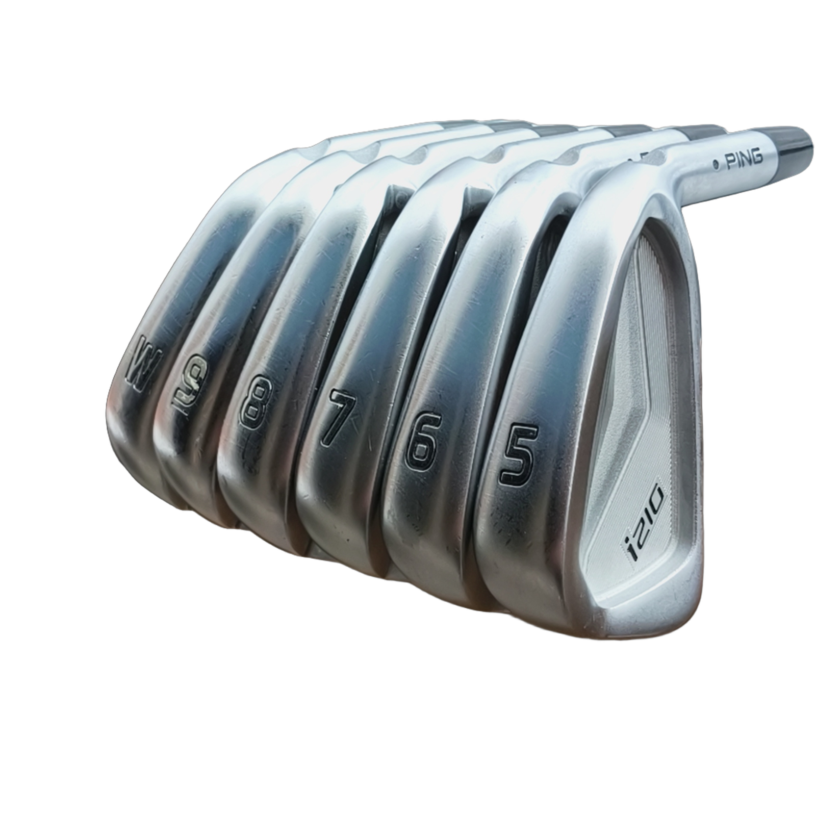 PING I210 Jernsæt / 5-PW / Flex Regular / Stål [model:birefnet-general] [bg:handrolled]