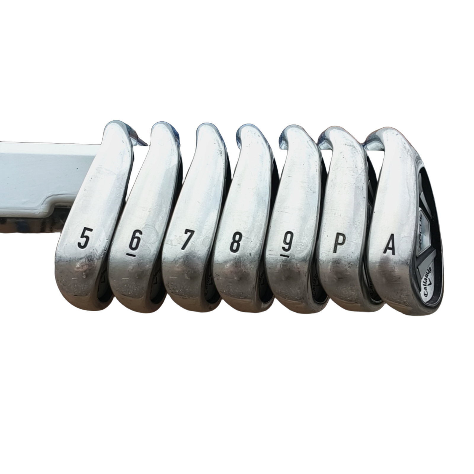 Callaway Rogue CF18 Jernsæt / 5-PW+AW / Flex Regular / Stål [model:birefnet-general] [bg:handrolled]