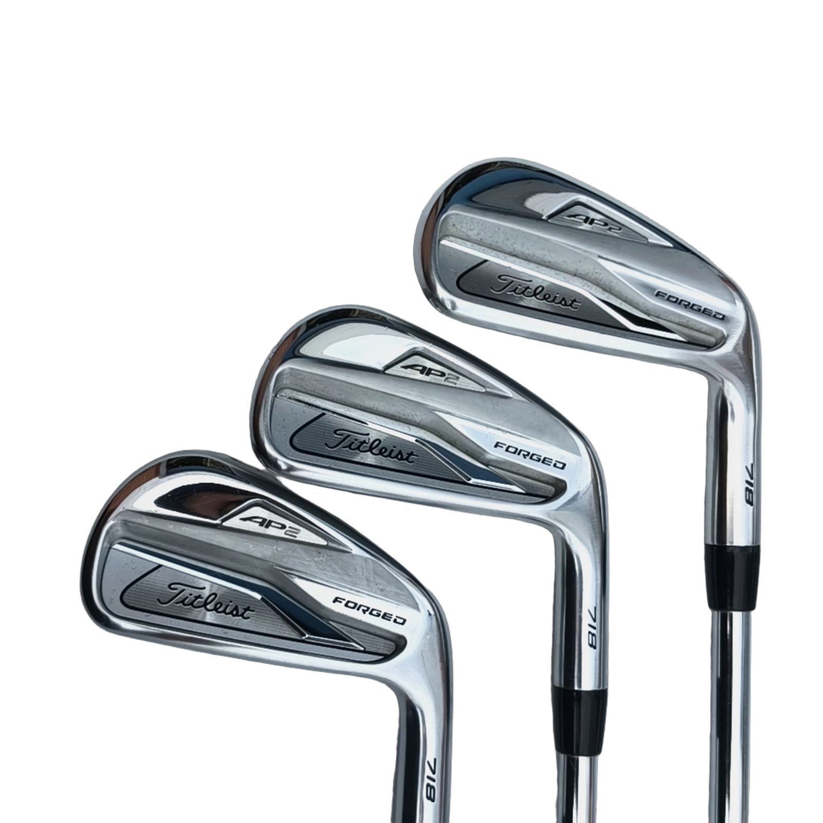 Titleist AP2 718 Forged Jernsæt / 5-PW / Flex Regular / Stål [model:birefnet-general] [bg:handrolled]