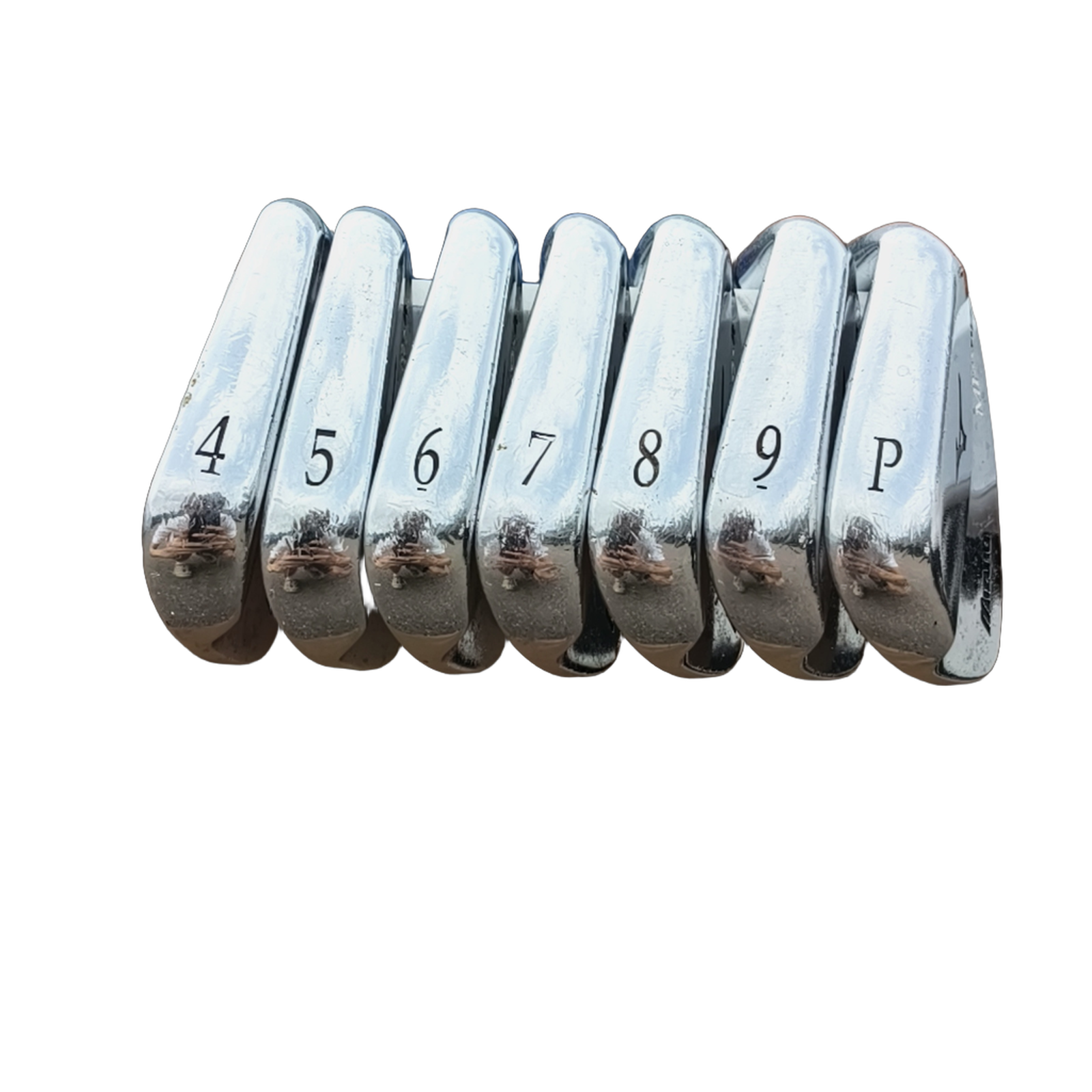 Mizuno MP-4 Jernsæt / 4-PW / Flex Stiff / Stål [model:birefnet-general] [bg:handrolled]