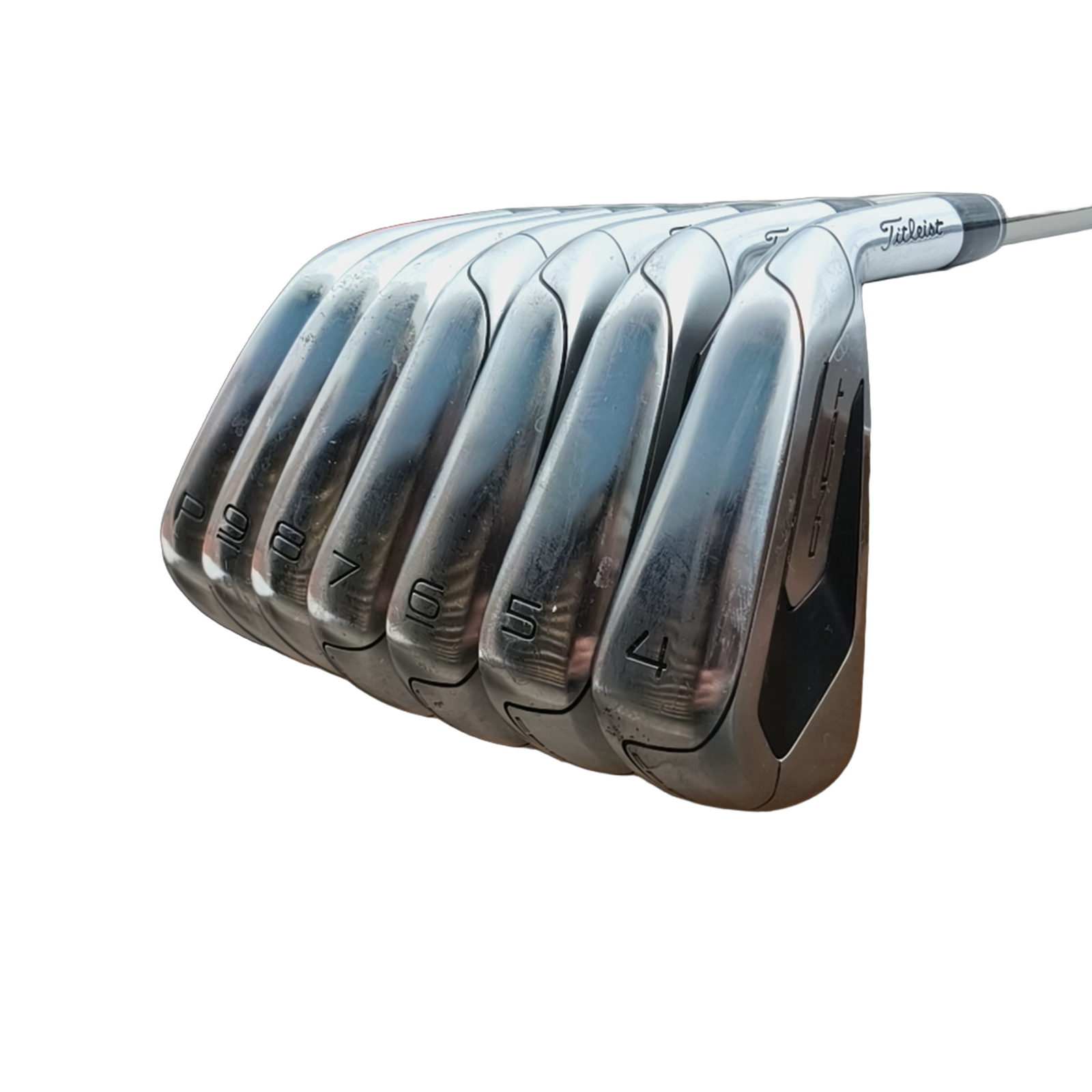 Titleist CNCPT CP-04 Jernsæt / 4-PW / Flex A-flex / Grafit [model:birefnet-general] [bg:handrolled]