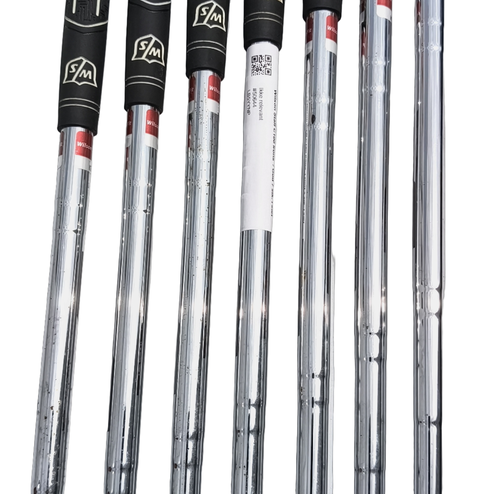 Wilson Staff C100 Jernsæt / 4-PW / Flex Regular / Stål [model:birefnet-general] [bg:handrolled]