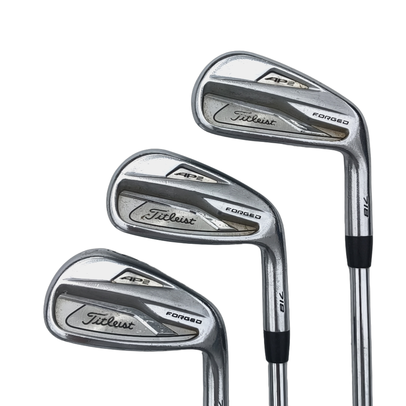 Titleist AP2 718 Forged Jernsæt / 4-PW / Flex X-Stiff / Stål [model:birefnet-general] [bg:handrolled]