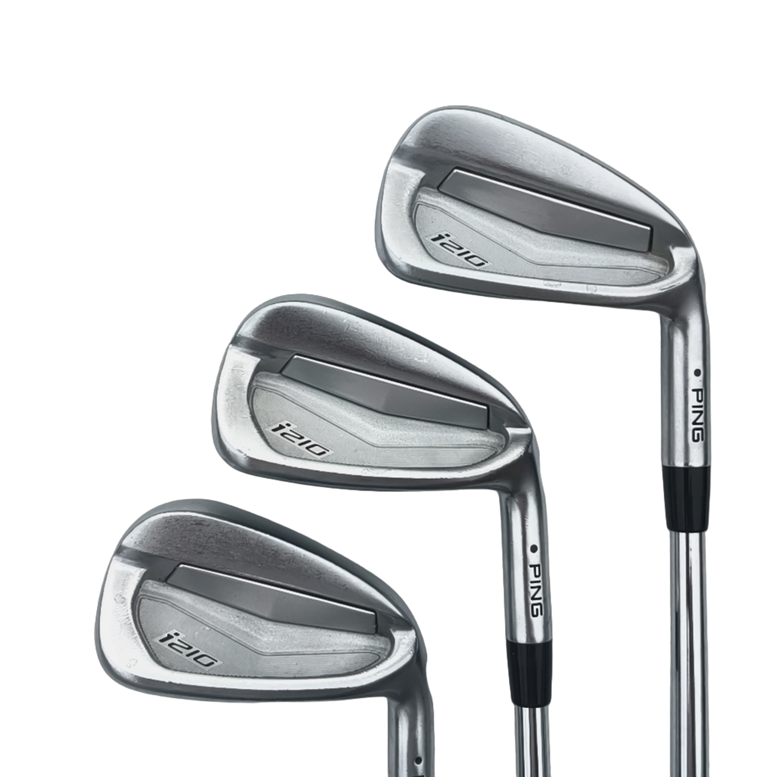 PING I210 Jernsæt / 5-PW / Flex Stiff / Stål [model:birefnet-general] [bg:handrolled]