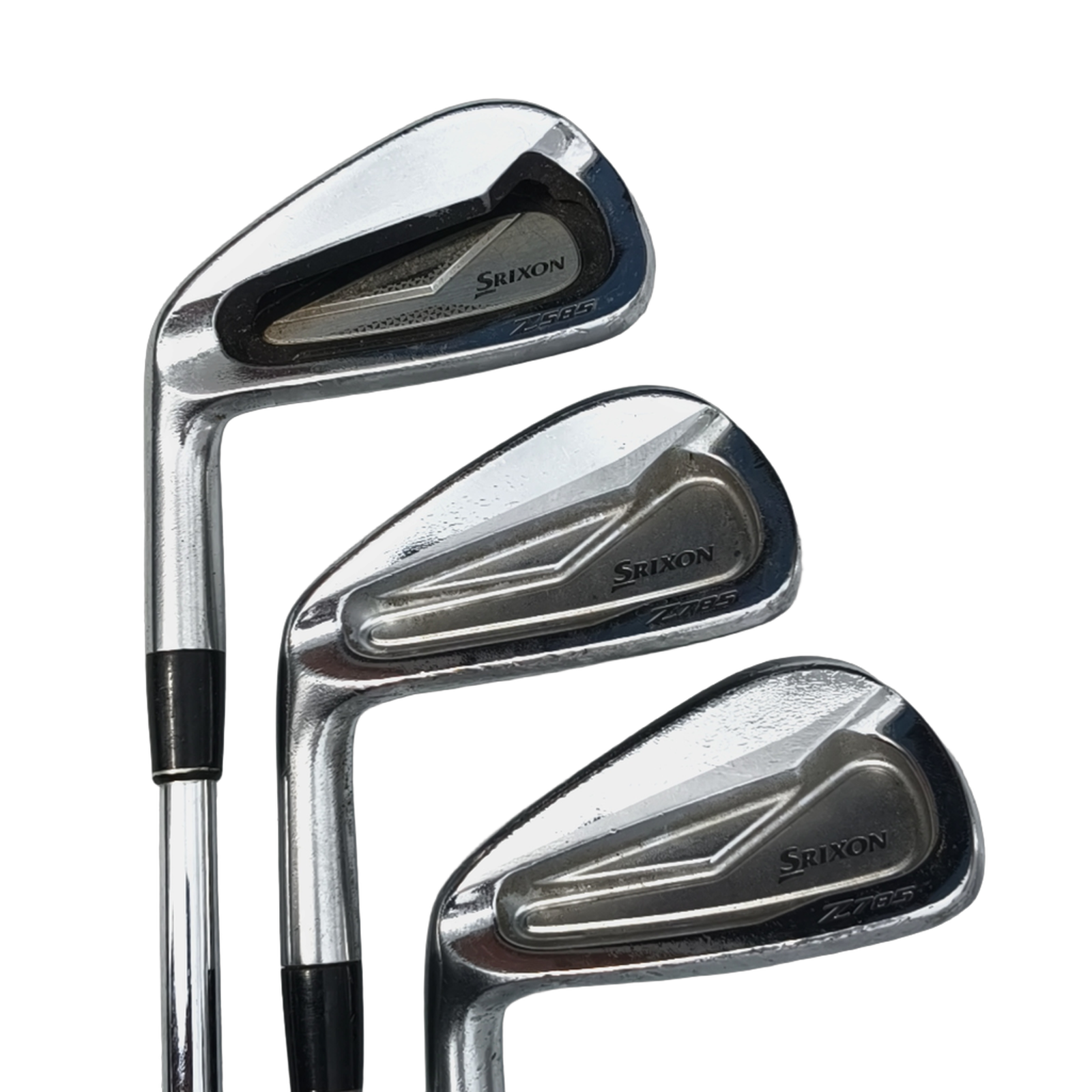 Venstre Srixon Z785 Jernsæt / 5-PW / Flex Regular / Stål [model:birefnet-general] [bg:handrolled]