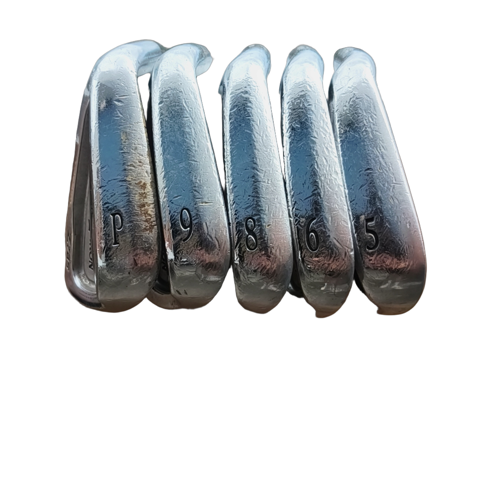 Venstre Srixon Z785 Jernsæt / 5-PW / Flex Regular / Stål [model:birefnet-general] [bg:handrolled]