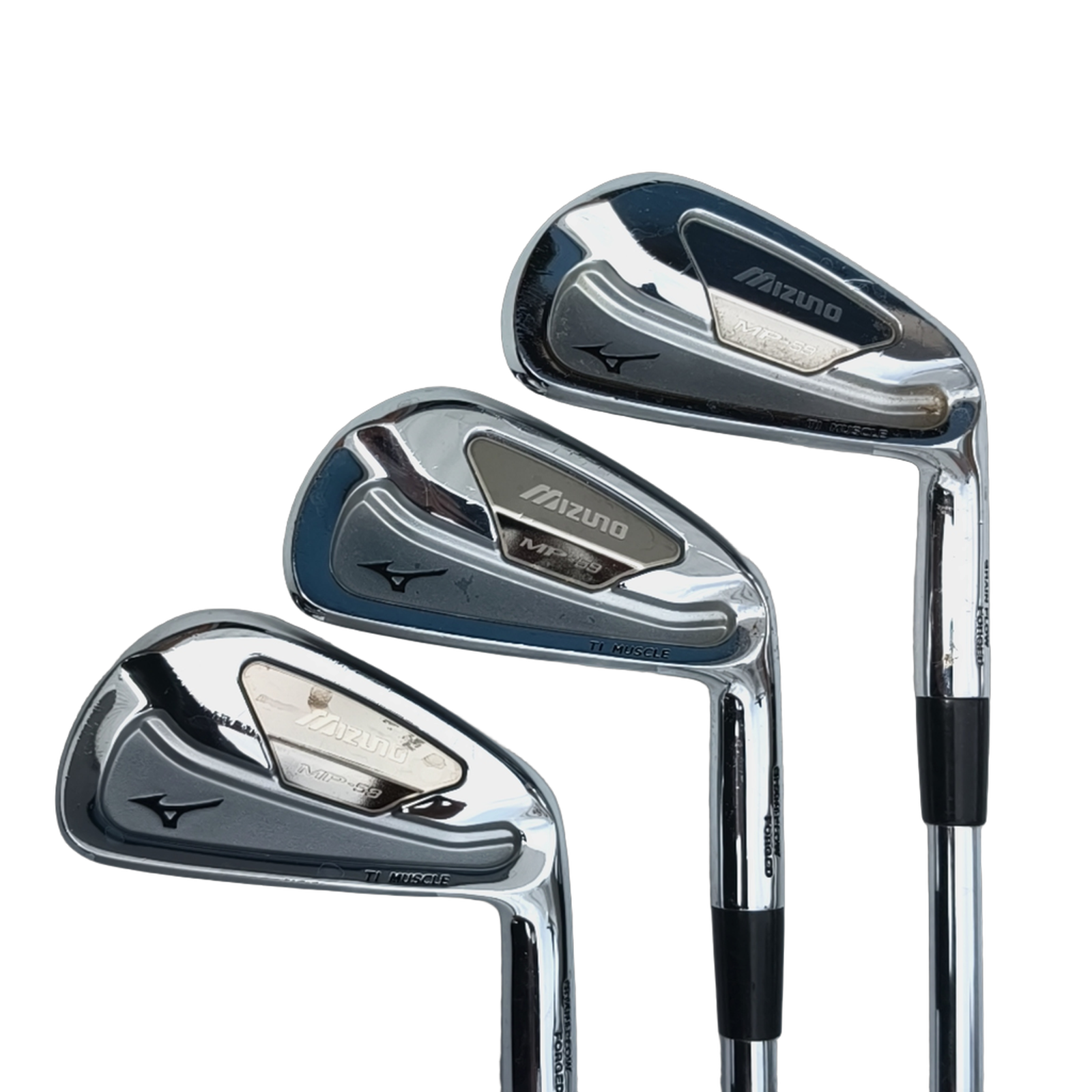 Mizuno MP-59 Jernsæt / 4-PW / Flex Regular / Stål [model:birefnet-general] [bg:handrolled]