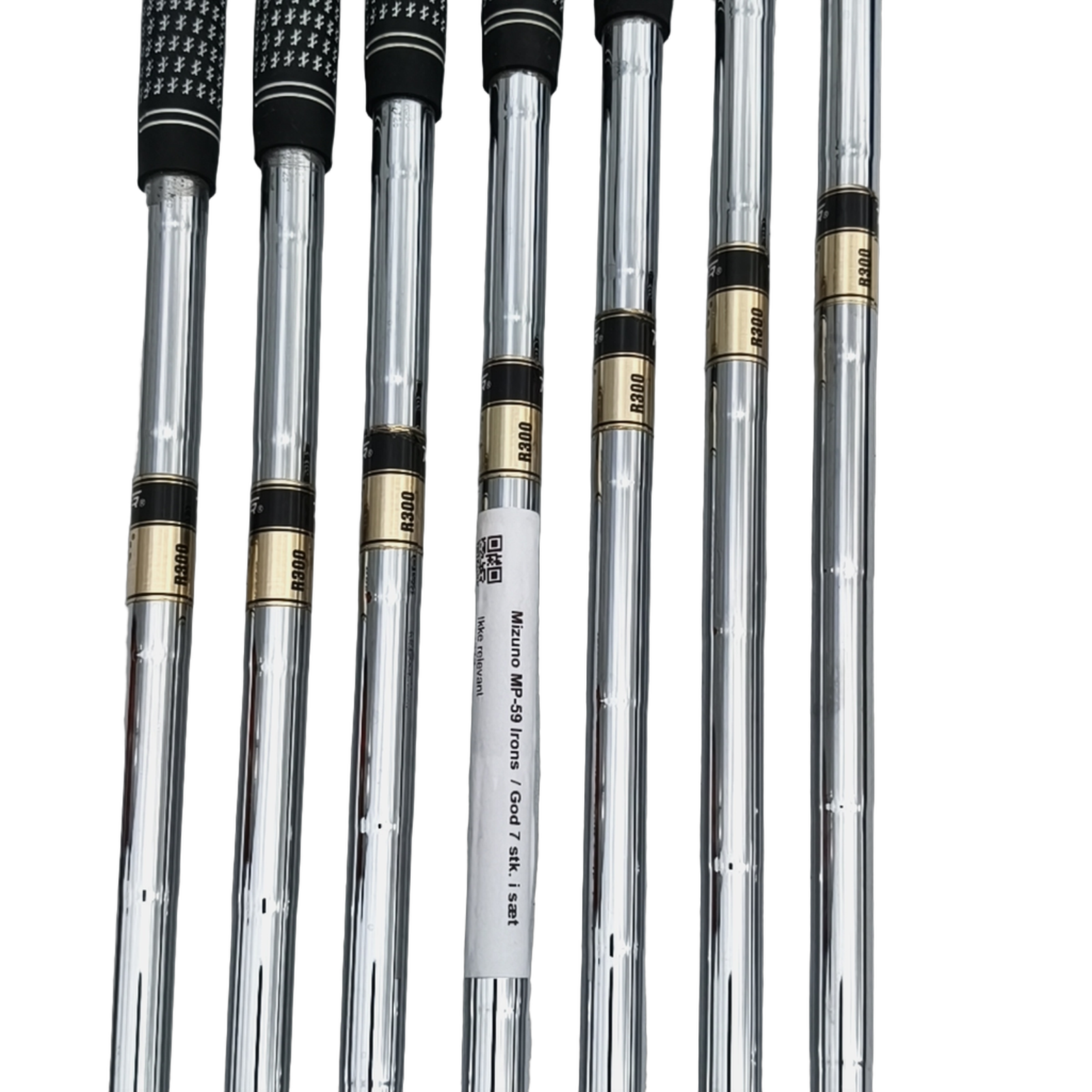 Mizuno MP-59 Jernsæt / 4-PW / Flex Regular / Stål [model:birefnet-general] [bg:handrolled]