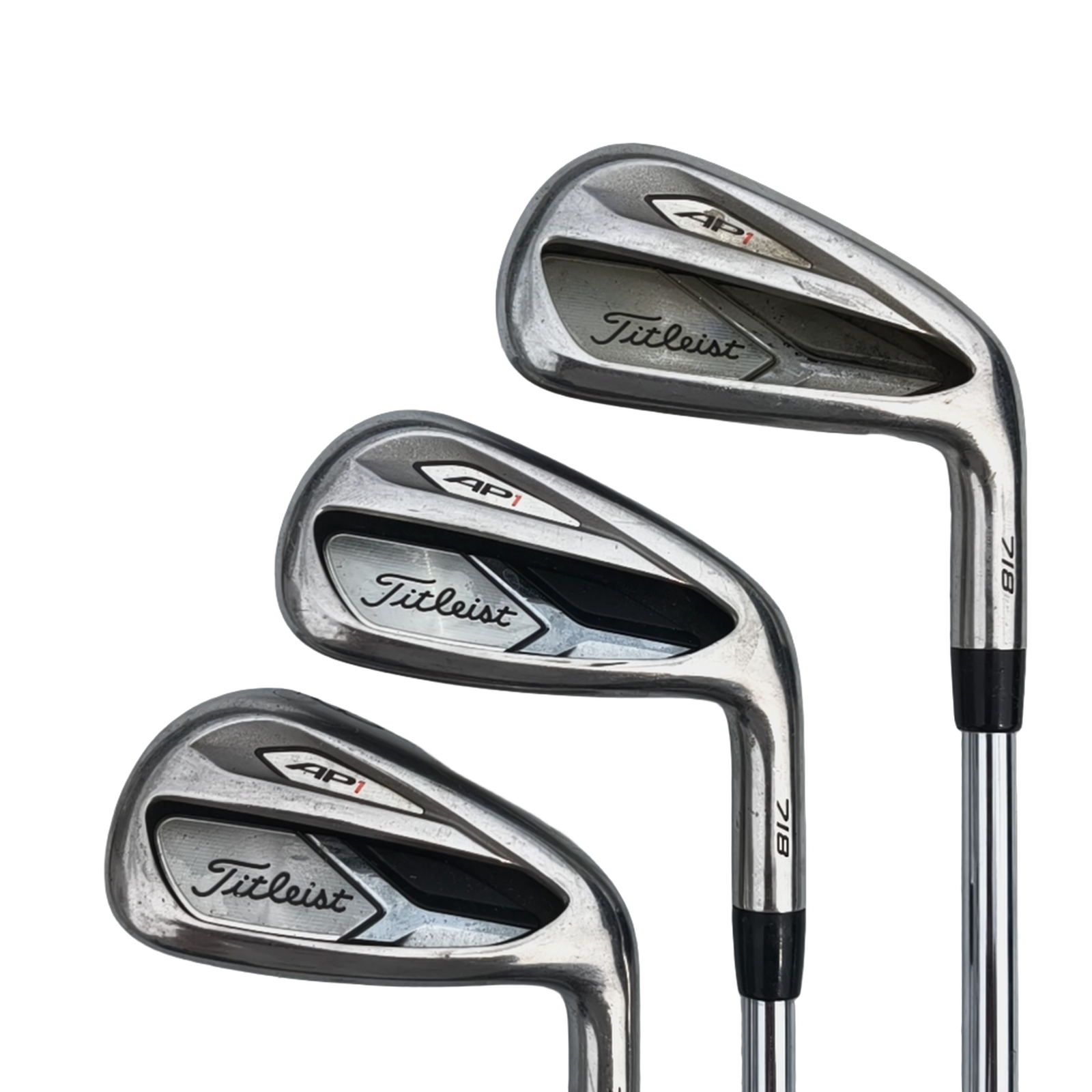 Titleist AP1 718 Jernsæt / 5-PW / Flex Regular / Stål [model:birefnet-general] [bg:handrolled]
