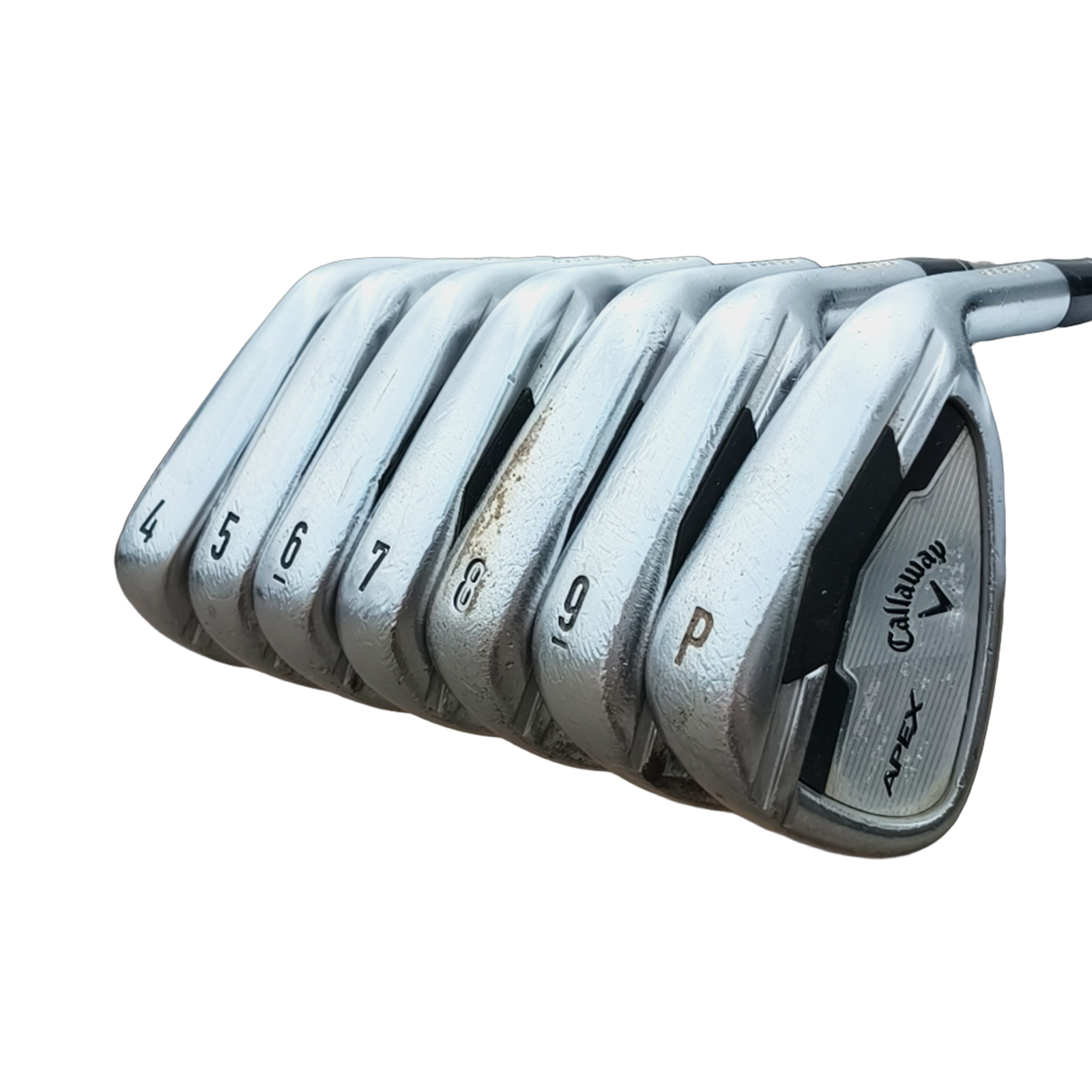 Callaway Apex Forged Jernsæt / 4-PW / Flex A-flex / Stål [model:birefnet-general] [bg:handrolled]