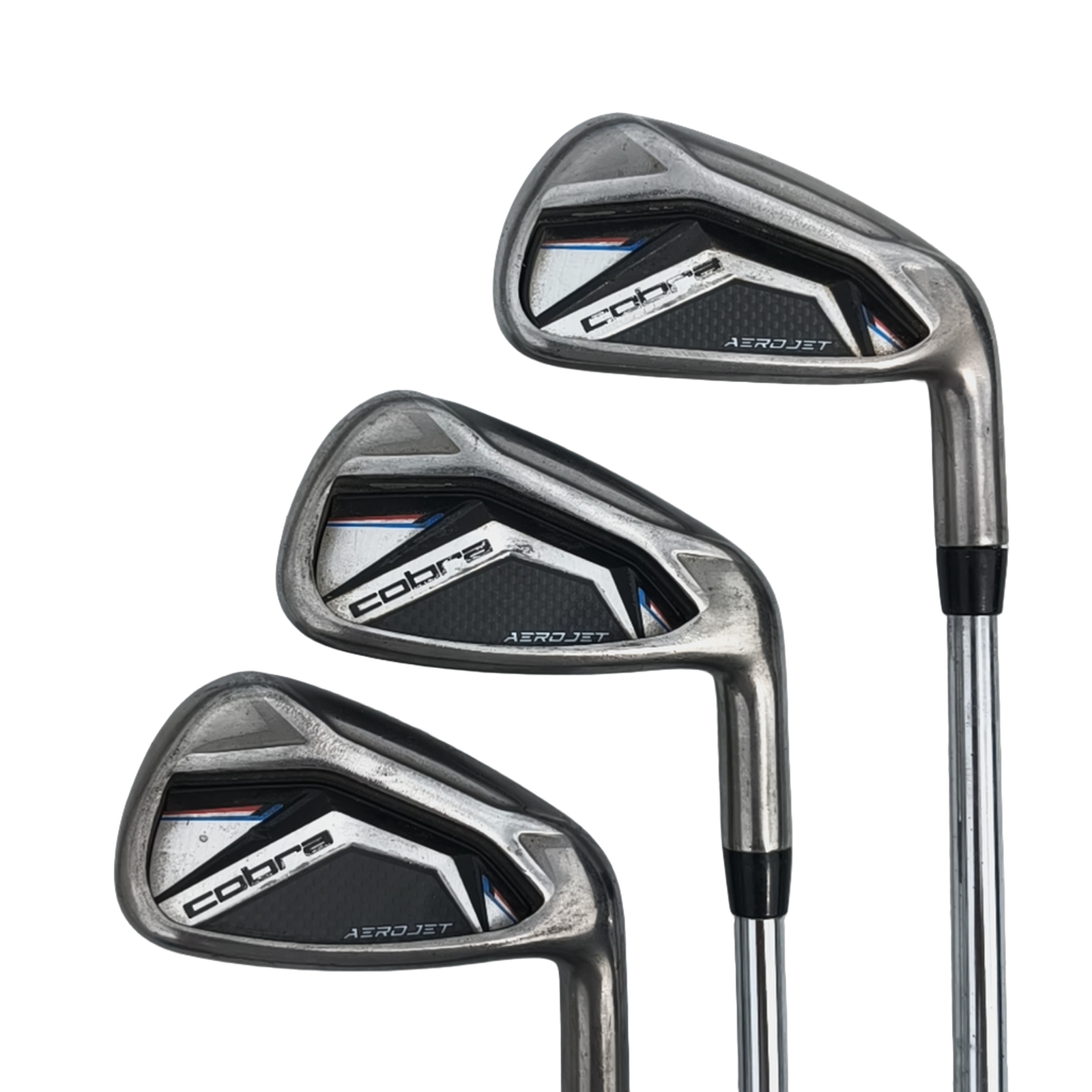 Cobra AeroJet Jernsæt / 5-PW / Flex Regular / Stål [model:birefnet-general] [bg:handrolled]