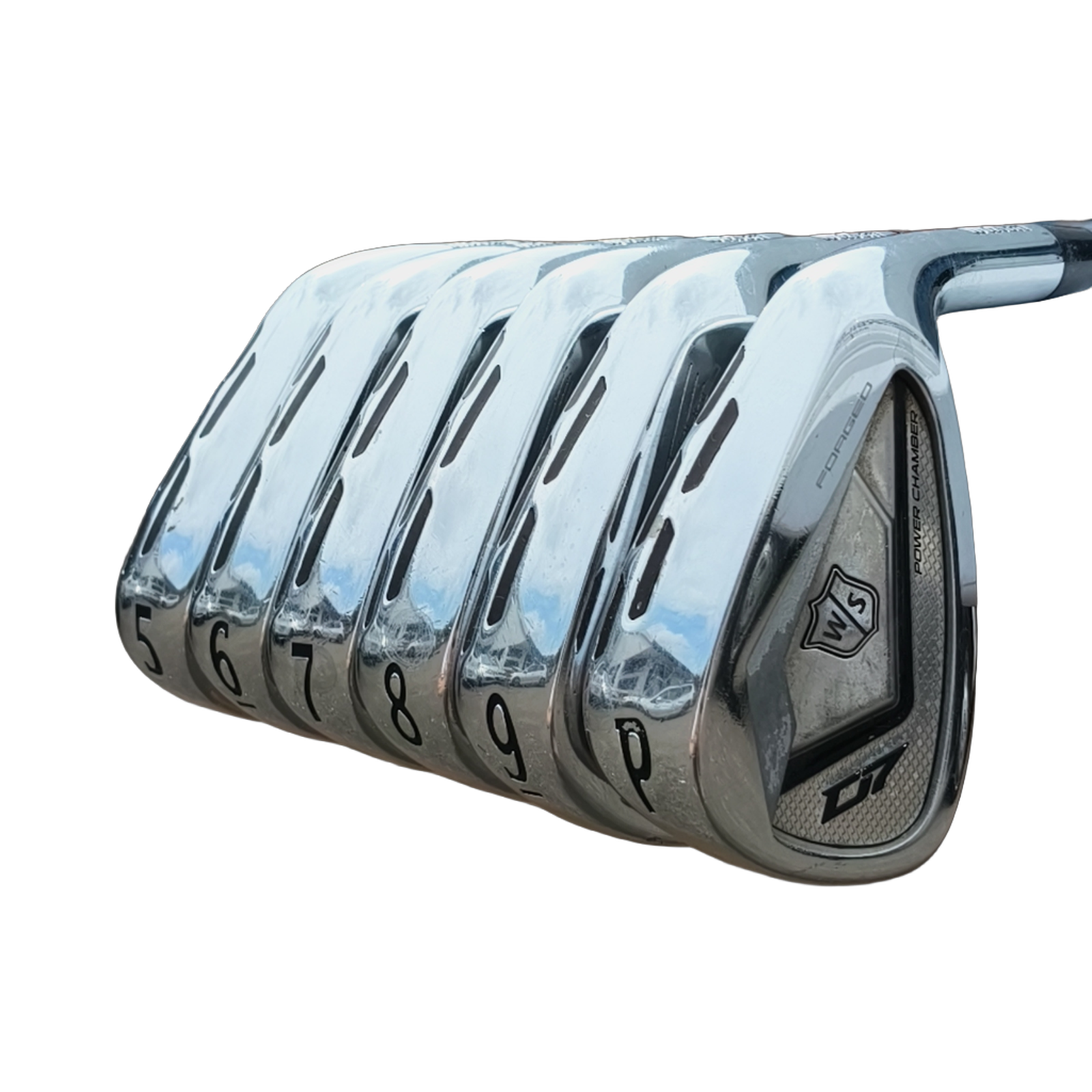 Wilson D7 Forged Jernsæt / 5-PW / Flex Regular / Stål [model:birefnet-general] [bg:handrolled]