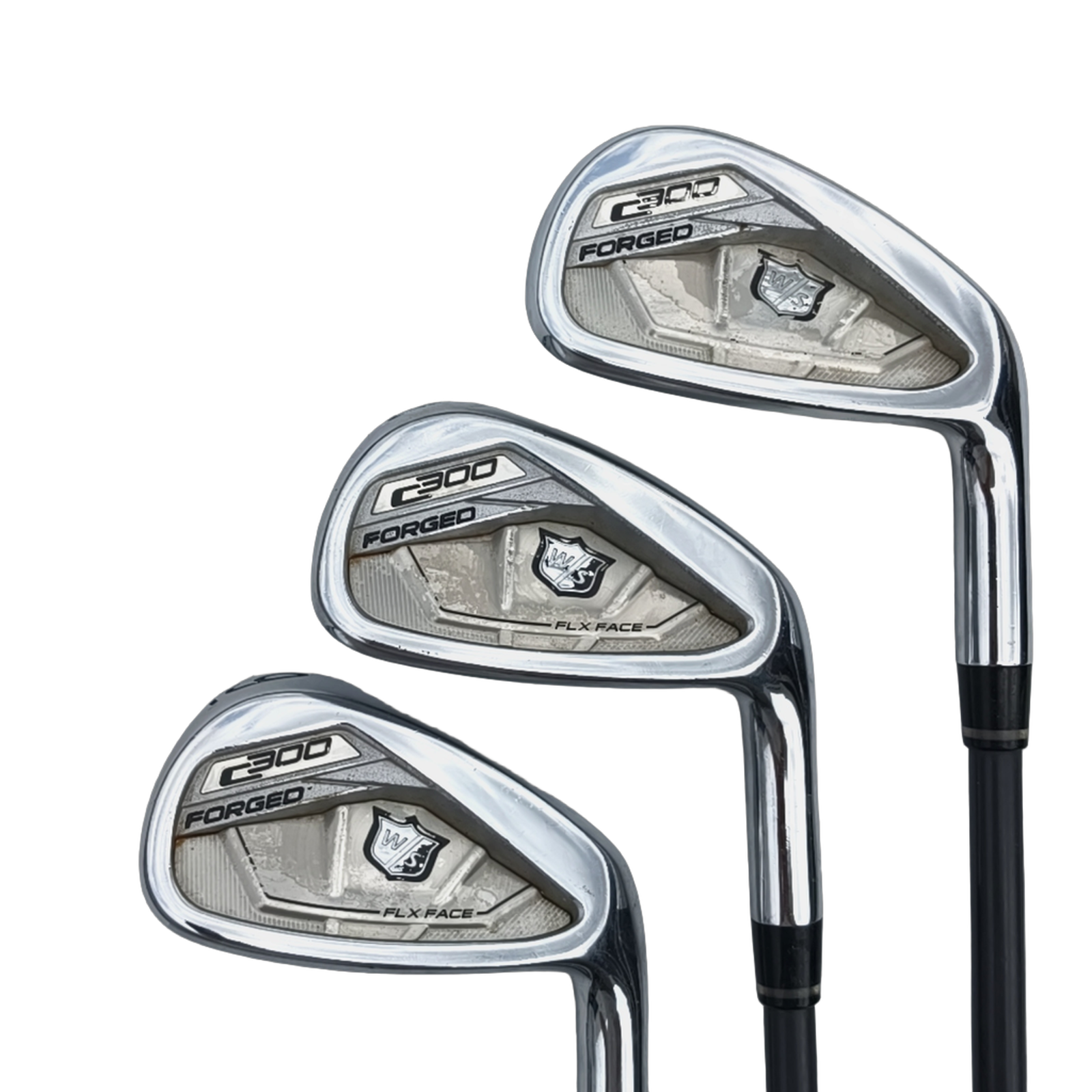 Wilson Staff C300 Forged Jernsæt / 4-PW / Flex Regular / Grafit [model:birefnet-general] [bg:handrolled]