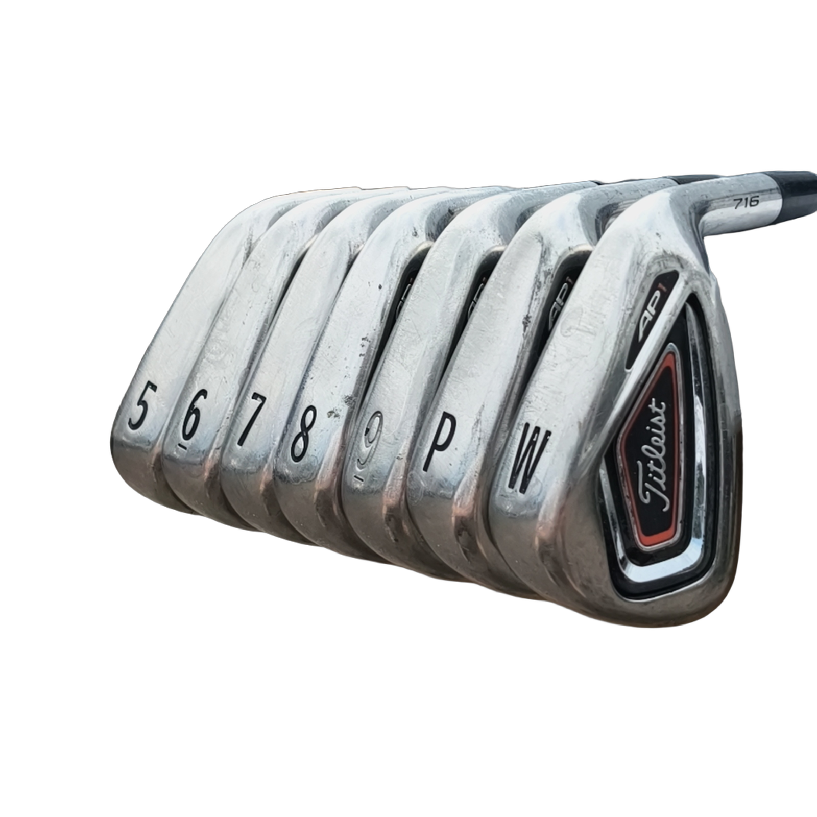 Titleist AP2 716 Forged Jernsæt / 5-PW+SW / Flex Regular / Stål [model:birefnet-general] [bg:handrolled]