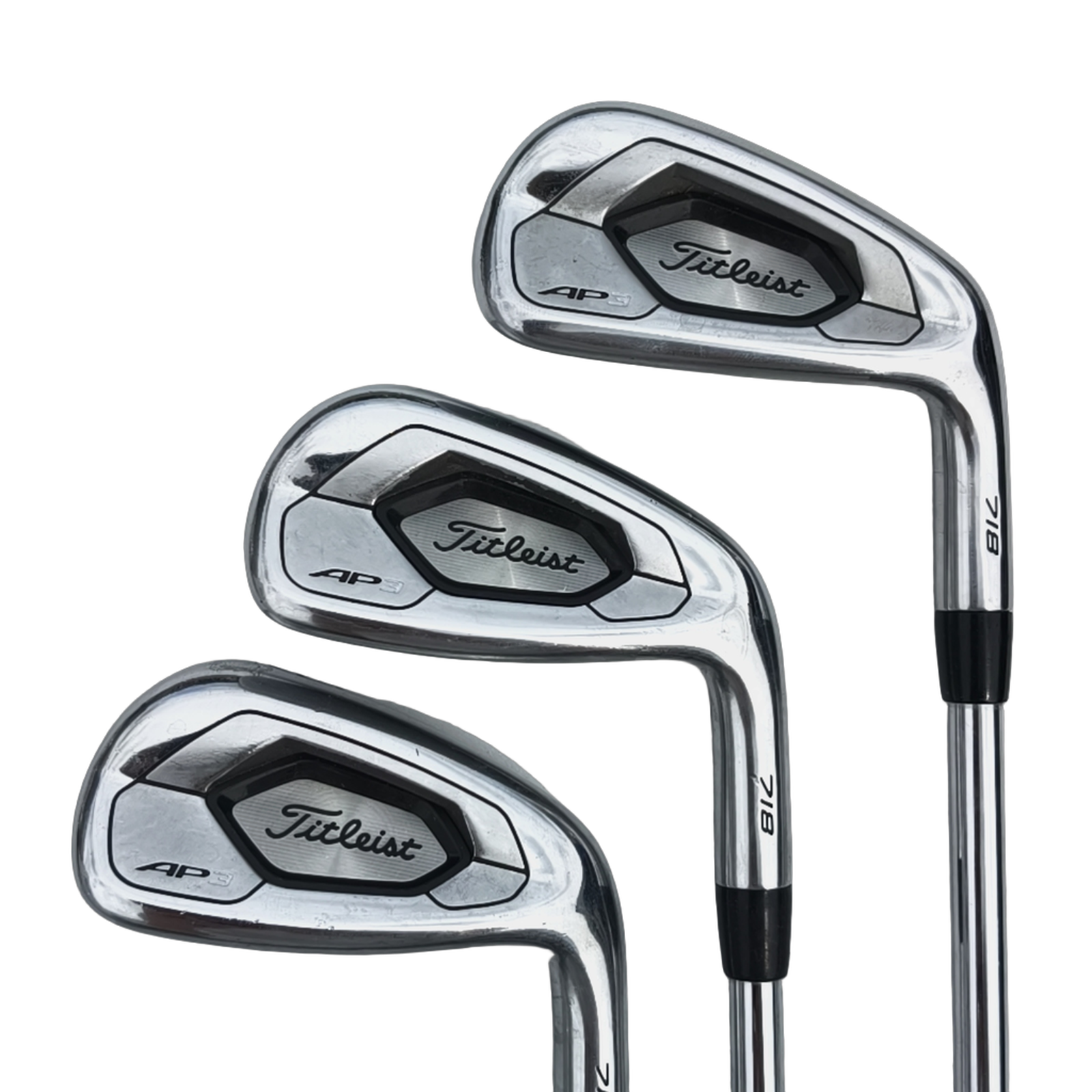 Titleist AP3 718 Jernsæt / 6-PW+GW / Flex Stiff / Stål [model:birefnet-general] [bg:handrolled]