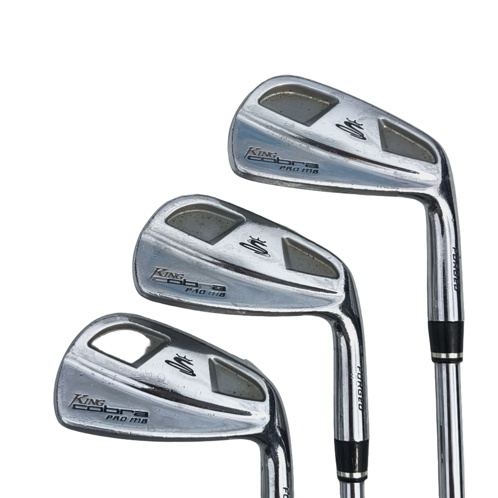 Cobra King Pro MB Jernsæt / 4-PW / Flex Stiff / Stål [model:birefnet-general] [bg:handrolled]