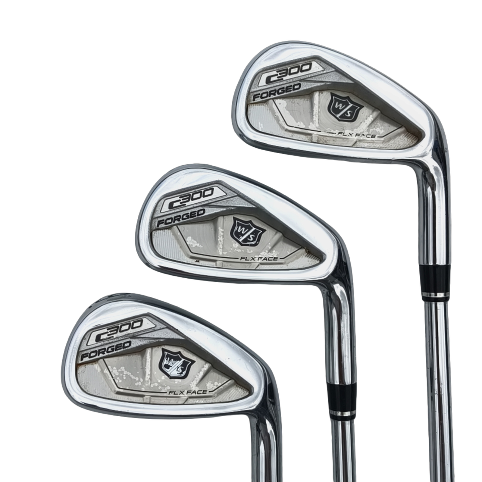Wilson Staff C300 Forged Jernsæt / 5-PW / Flex Stiff / Stål [model:birefnet-general] [bg:handrolled]