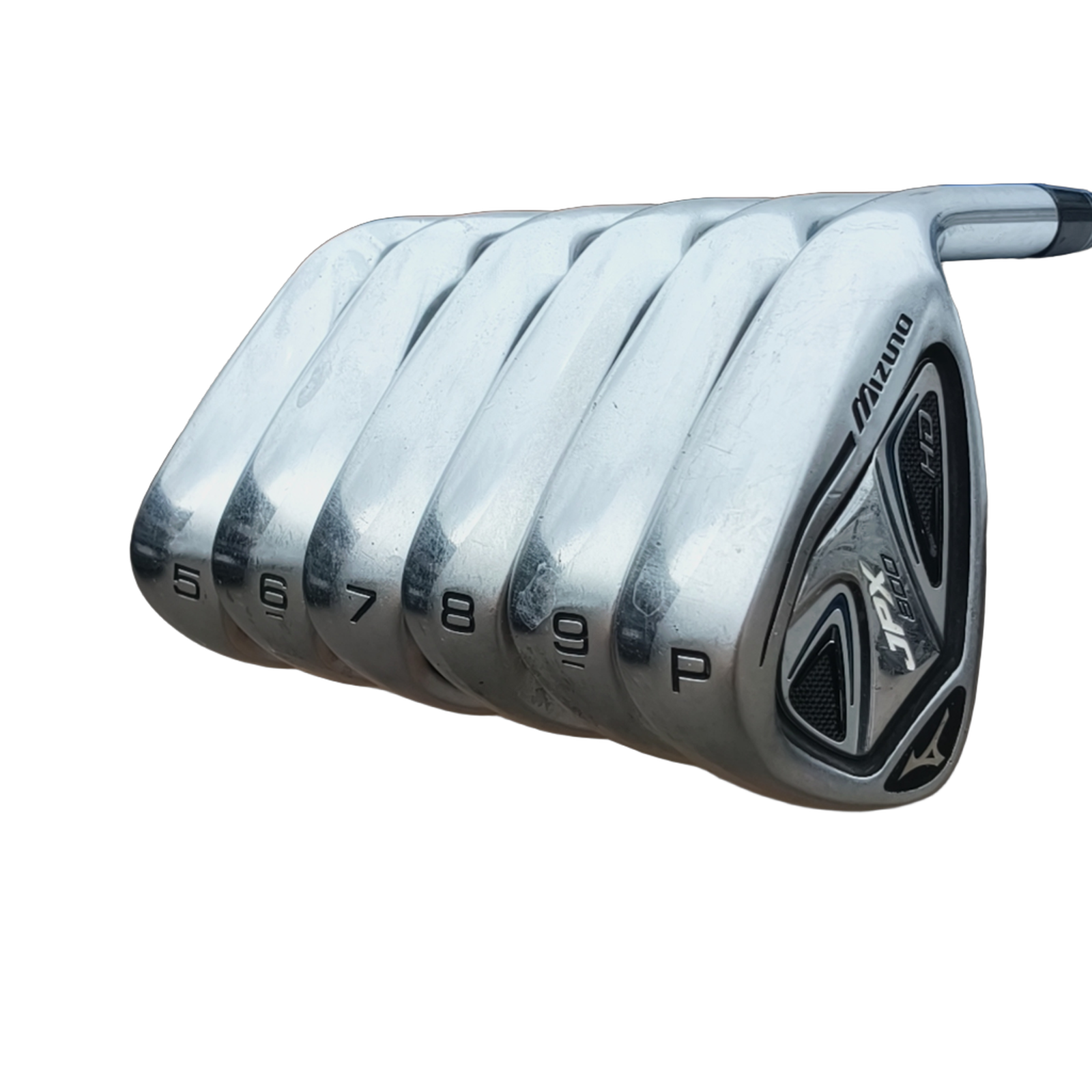 Mizuno JPX 800 HD Jernsæt / 5-PW / Flex Regular / Grafit [model:birefnet-general] [bg:handrolled]