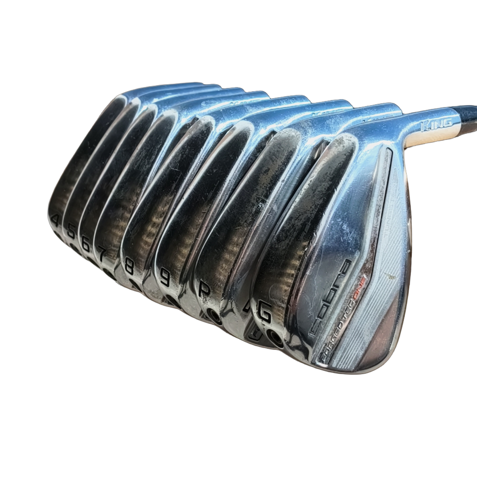 Cobra Forged Tec One Length Jernsæt / 4-PW / Flex Stiff / Grafit [model:birefnet-general] [bg:handrolled]