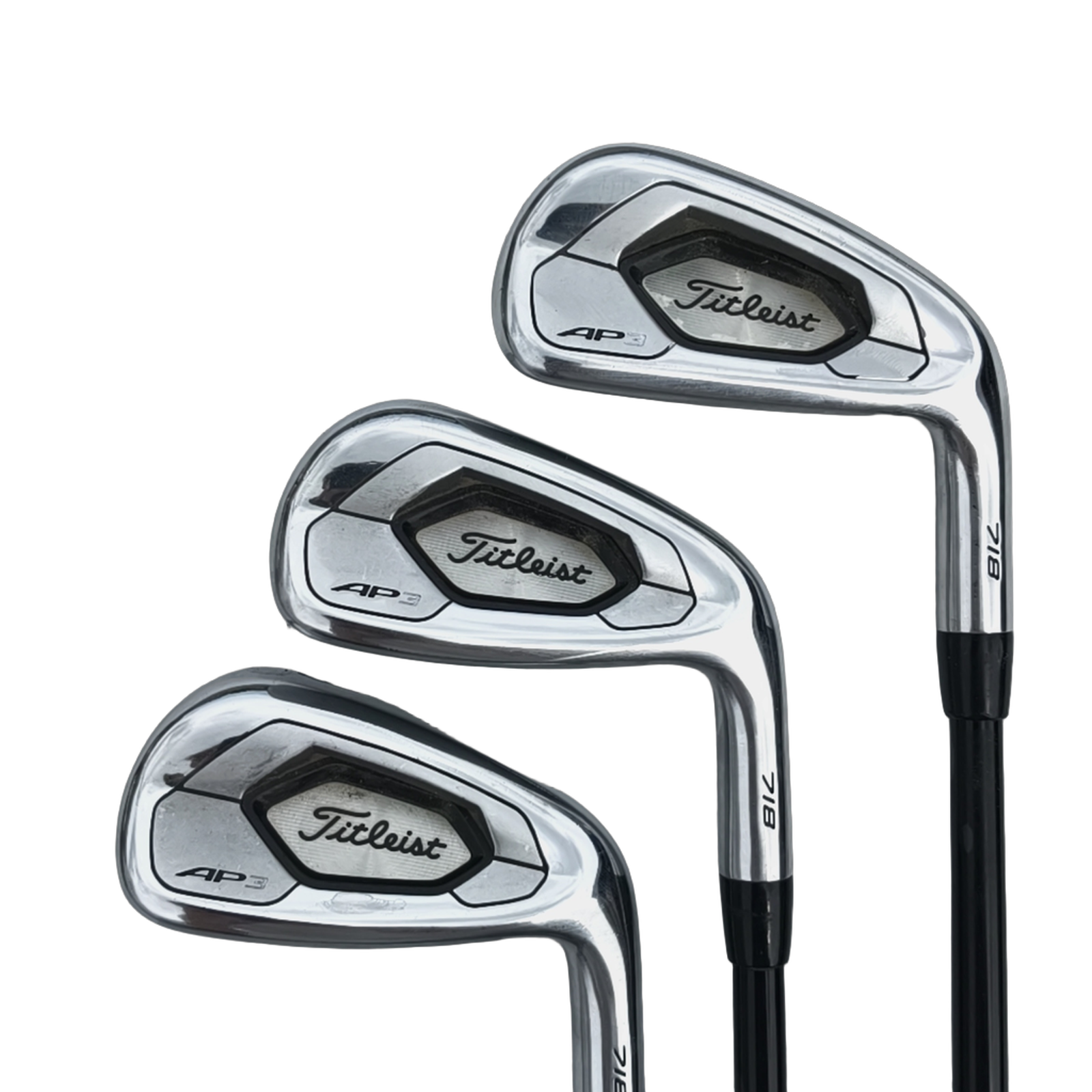 Titleist AP3 718 Jernsæt / 5-PW / Flex Regular / Grafit [model:birefnet-general] [bg:handrolled]