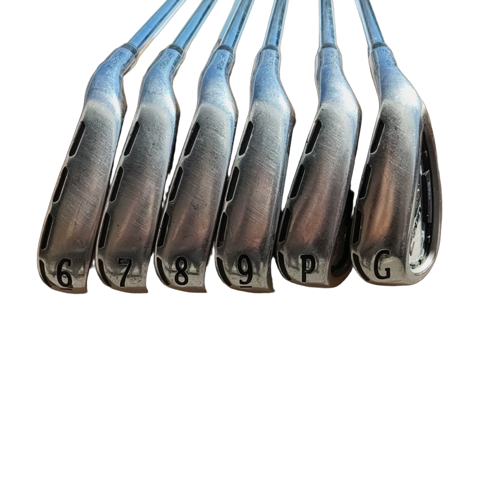 Wilson Staff C200 Jernsæt / 6-PW+GW / Flex Regular / Stål [model:birefnet-general] [bg:handrolled]