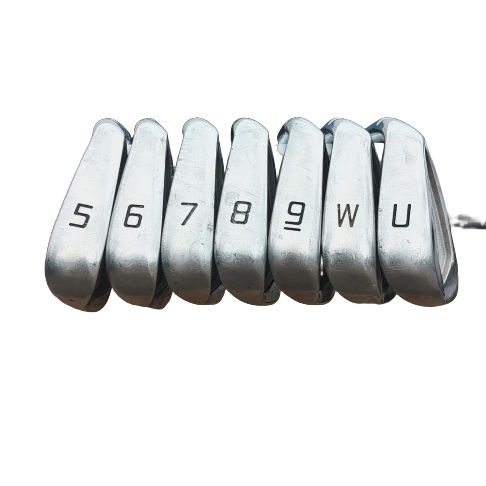 PING i Series E1 Jernsæt / 5-PW+GW / Flex Regular / Stål [model:birefnet-general] [bg:handrolled]