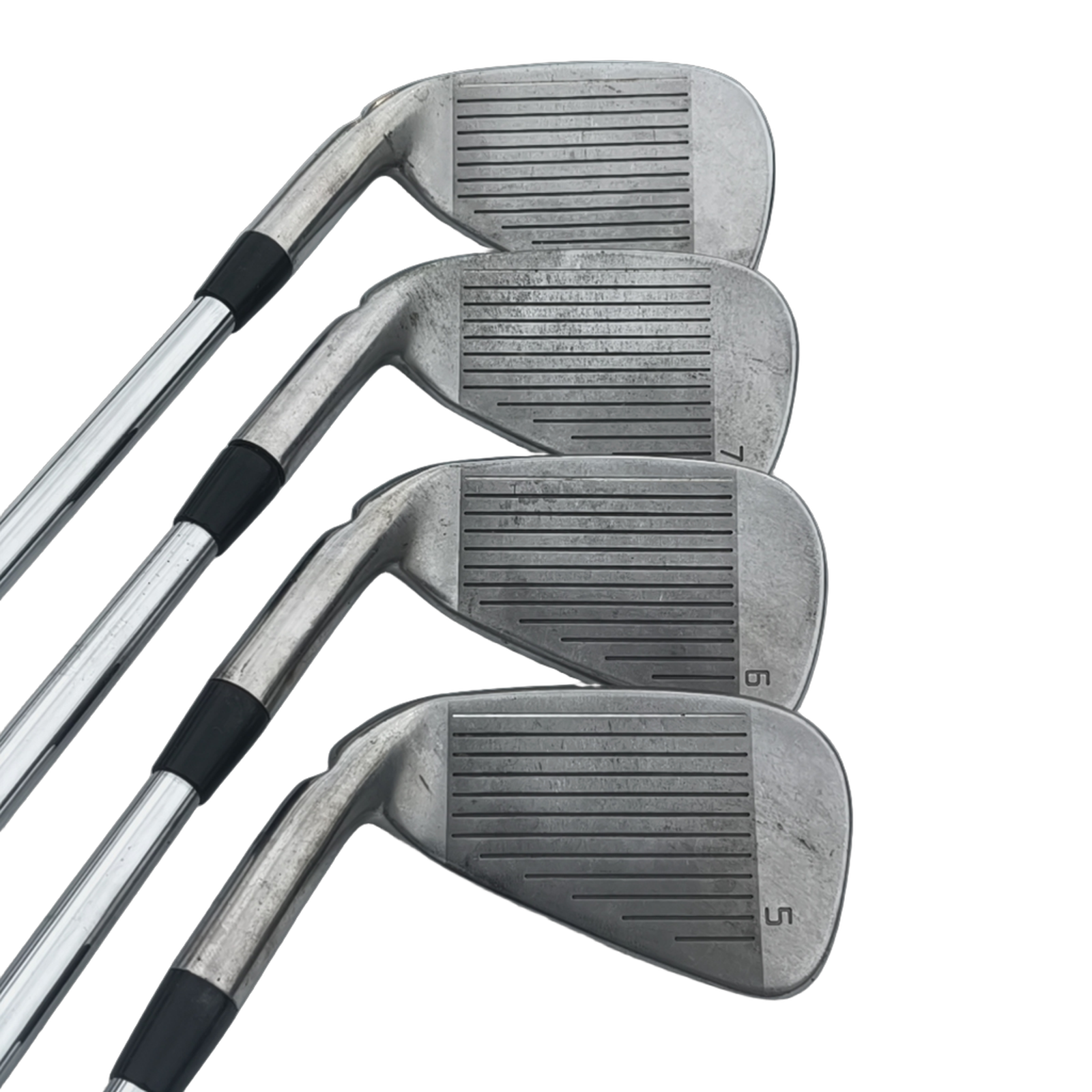 PING i Series E1 Jernsæt / 5-PW+GW / Flex Regular / Stål [model:birefnet-general] [bg:handrolled]