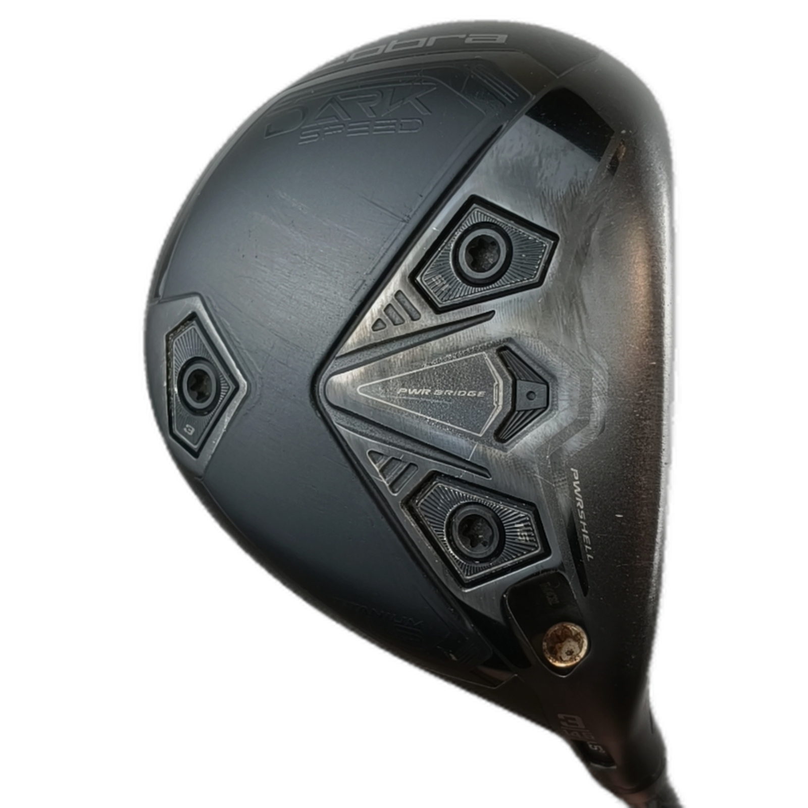 Cobra Darkspeed LS Fairway Wood / Flex X-Stiff / #3/14.5 [model:silueta] [bg:handrolled]