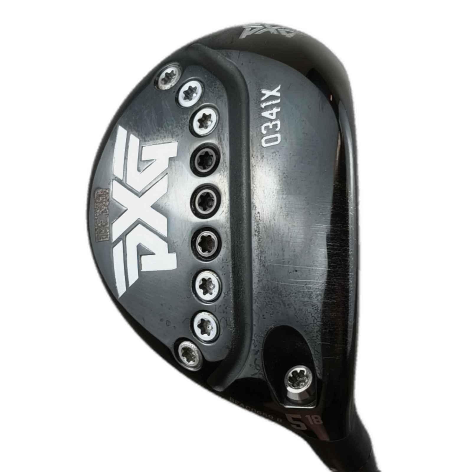 PXG 0341X Fairway Wood / Flex Regular / #5/18 [model:silueta] [bg:handrolled]