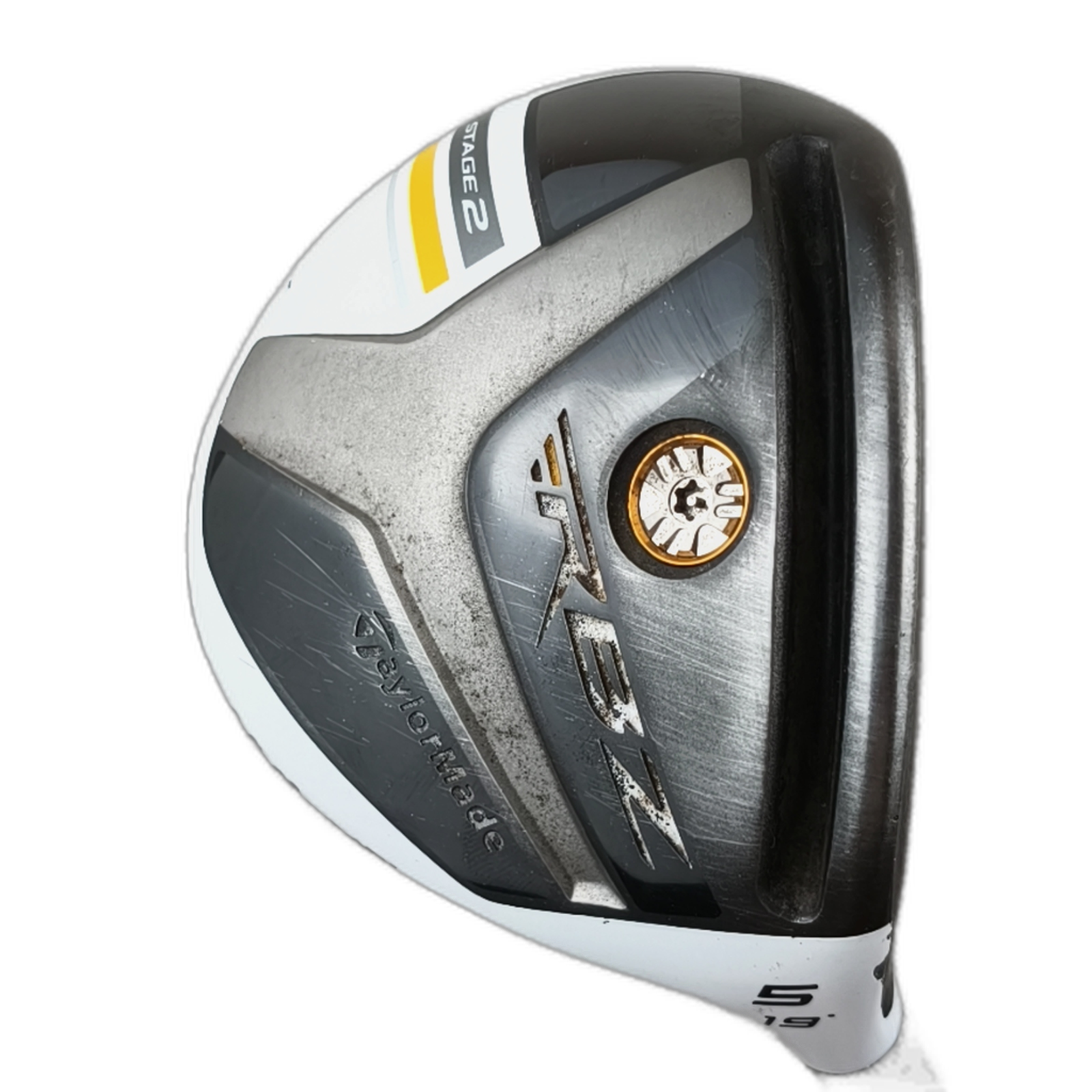 TaylorMade RBZ Stage 2 Fairway Wood / Flex Stiff / #5/19 [model:silueta] [bg:handrolled]