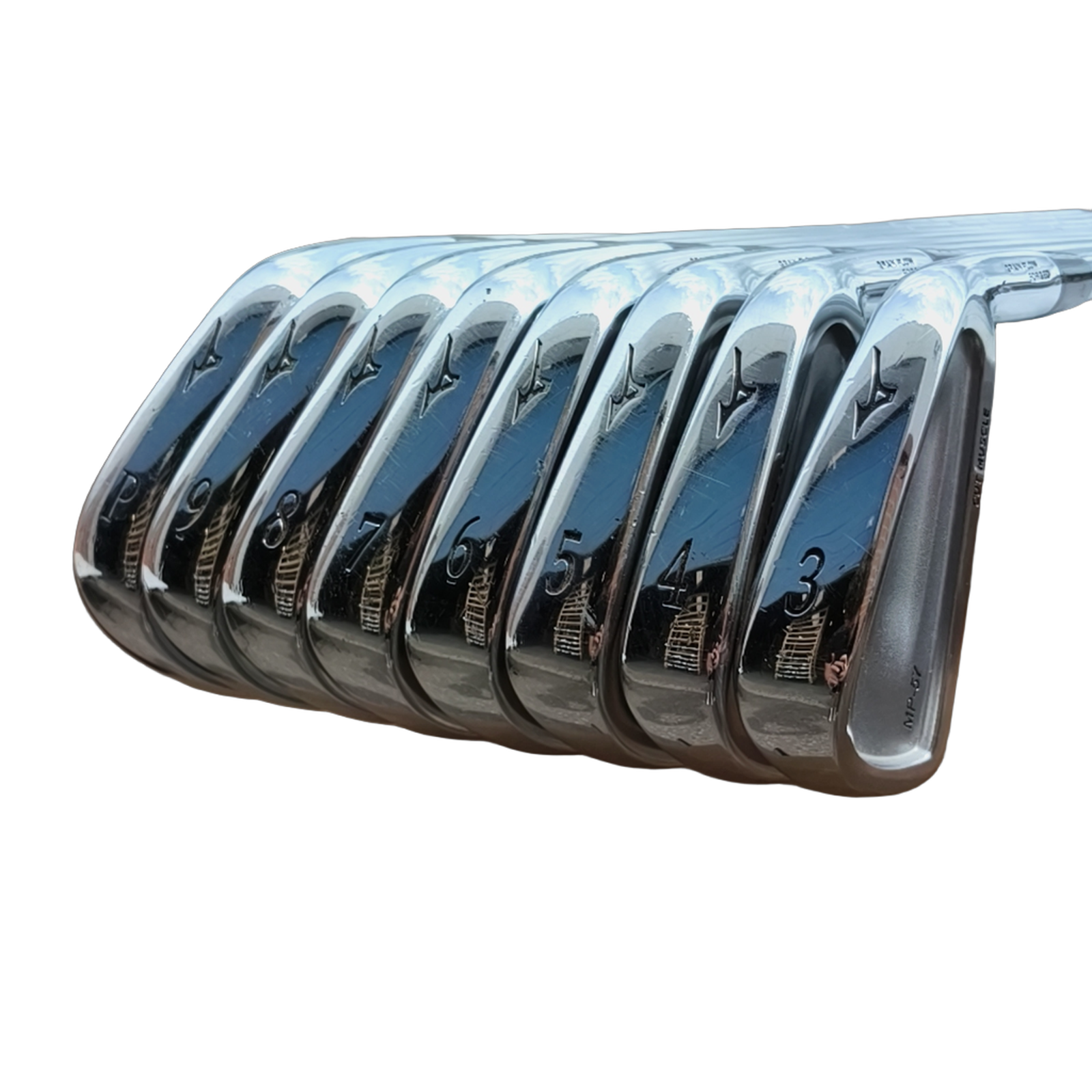 Mizuno MP-57 Set di ferri / 3-PW / Flex Regular / Acciaio [model:birefnet-general] [bg:handrolled]