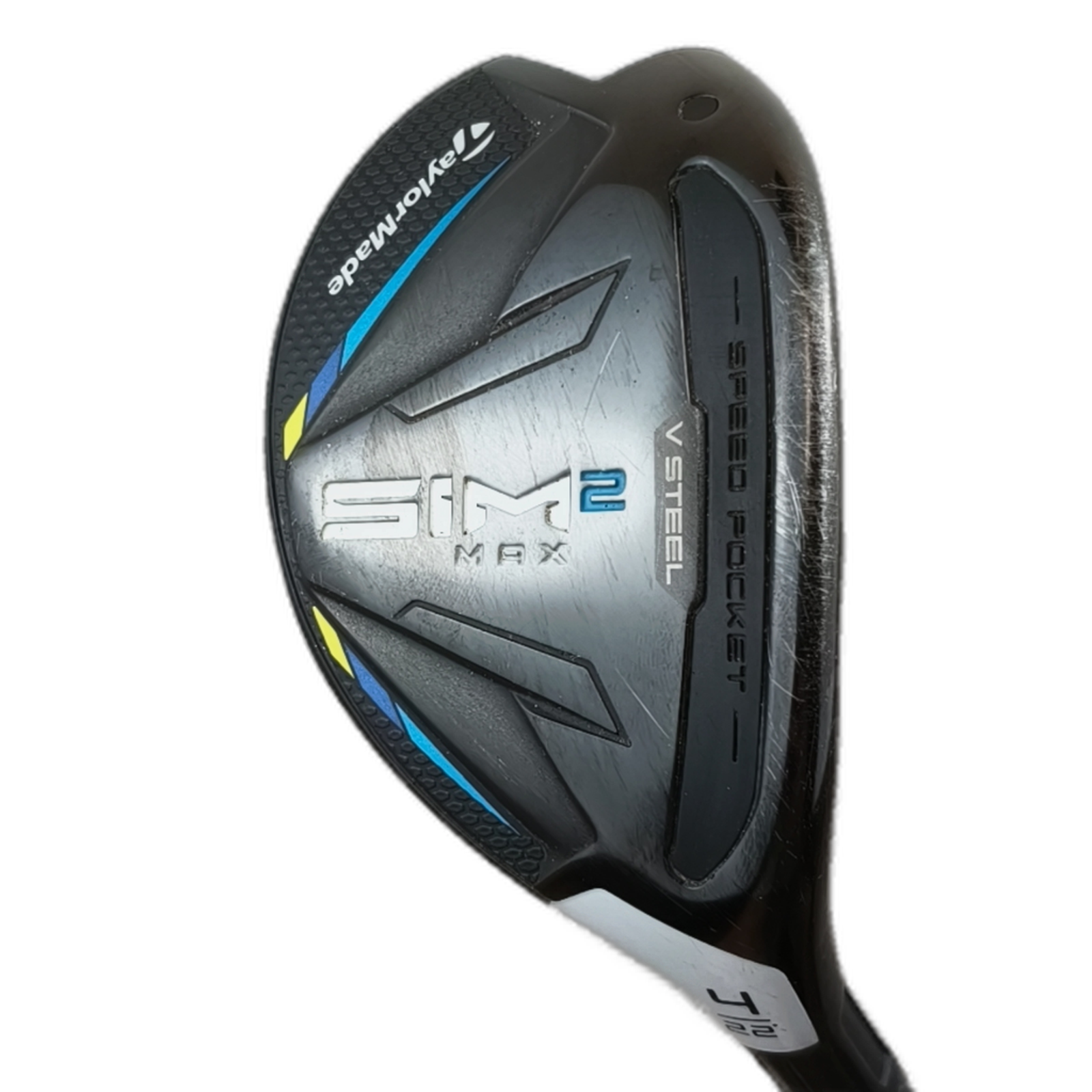 TaylorMade Sim 2 Max Hybrid / Flex Stiff / #4/22 [model:silueta] [bg:handrolled]
