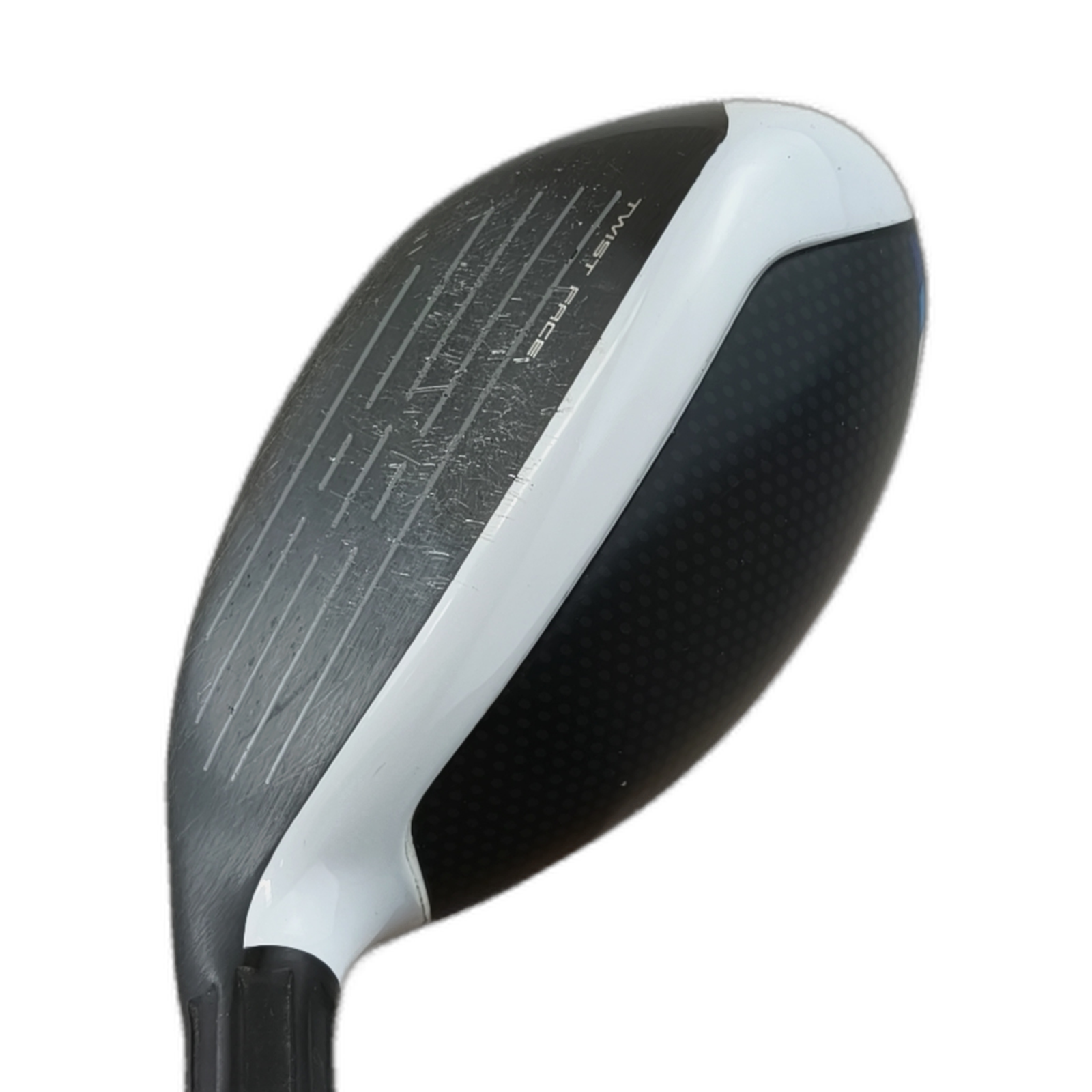 TaylorMade Sim 2 Max Hybrid / Flex Stiff / #4/22 [model:silueta] [bg:handrolled]