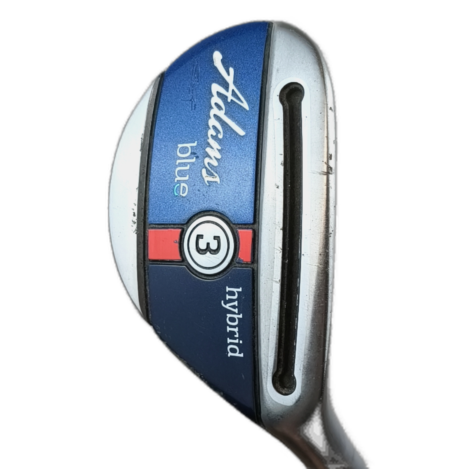 Adams Blue Hybrid / Flex A-flex / #3/19 [model:silueta] [bg:handrolled]