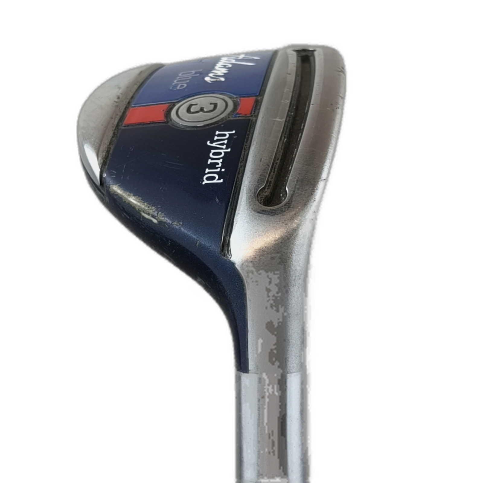 Adams Blue Hybrid / Flex A-flex / #3/19 [model:silueta] [bg:handrolled]