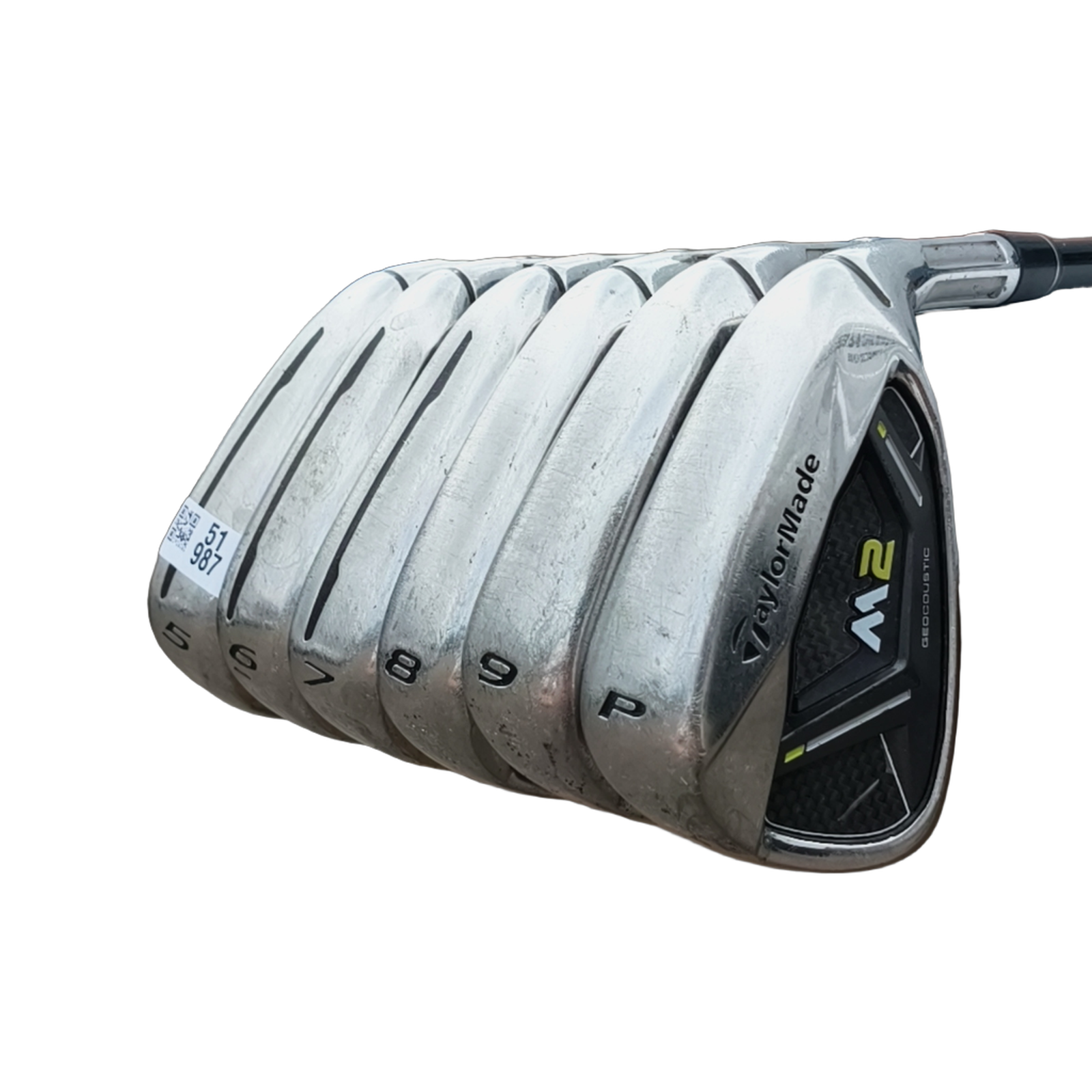 TaylorMade M2 2019 Iron Set / 5-PW / Flex Regular / Graphite [model:birefnet-general] [bg:handrolled]