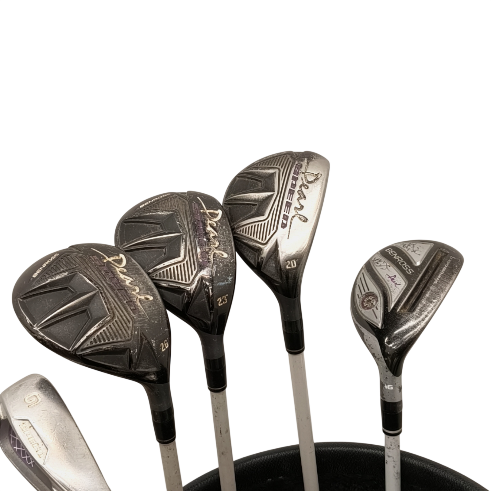Ben Ross Pearl Speed Komplet Sæt Uden Bag / 6-PW+SW / Flex Ladies / Grafit [bg:photoroom-fallback]