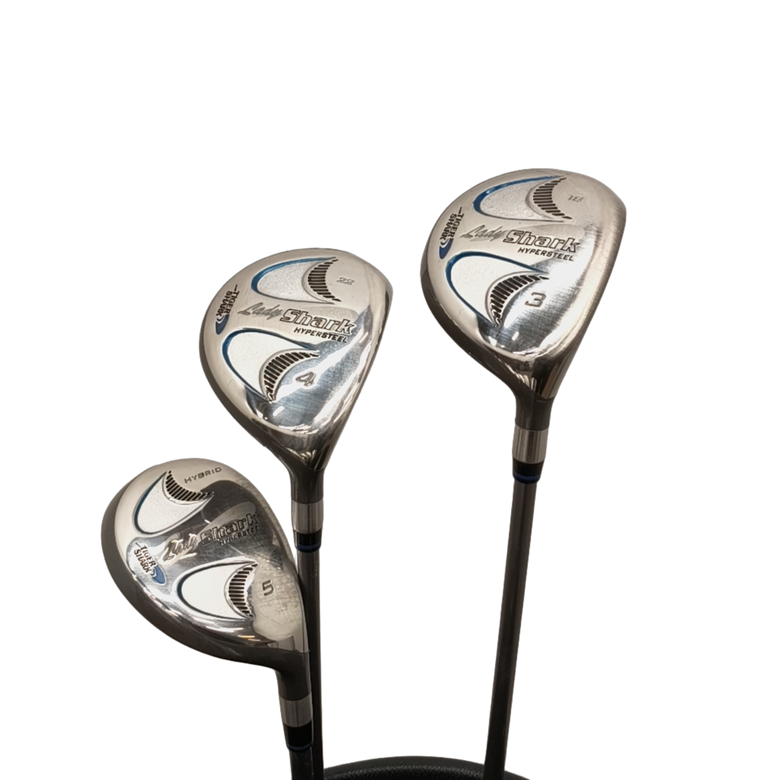 Tiger Shark Lady Shark Komplet Sæt Uden Bag / 6-PW+SW / Flex Ladies / Grafit [model:birefnet-general] [bg:handrolled]