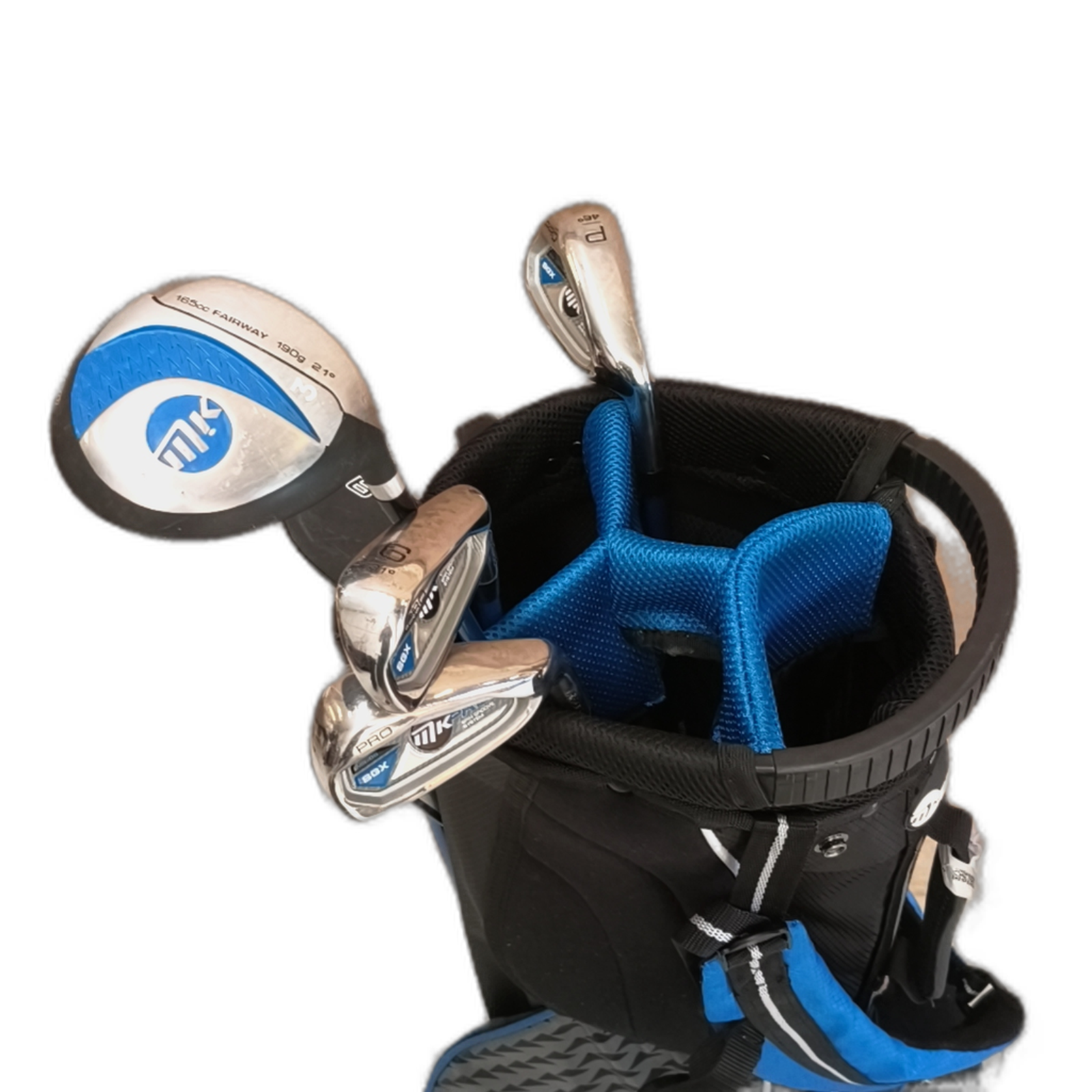 MK Pro SGX Komplet Sæt Med Bag / 6i+8i+Pw / Flex Junior  / Grafit [model:silueta] [bg:handrolled]