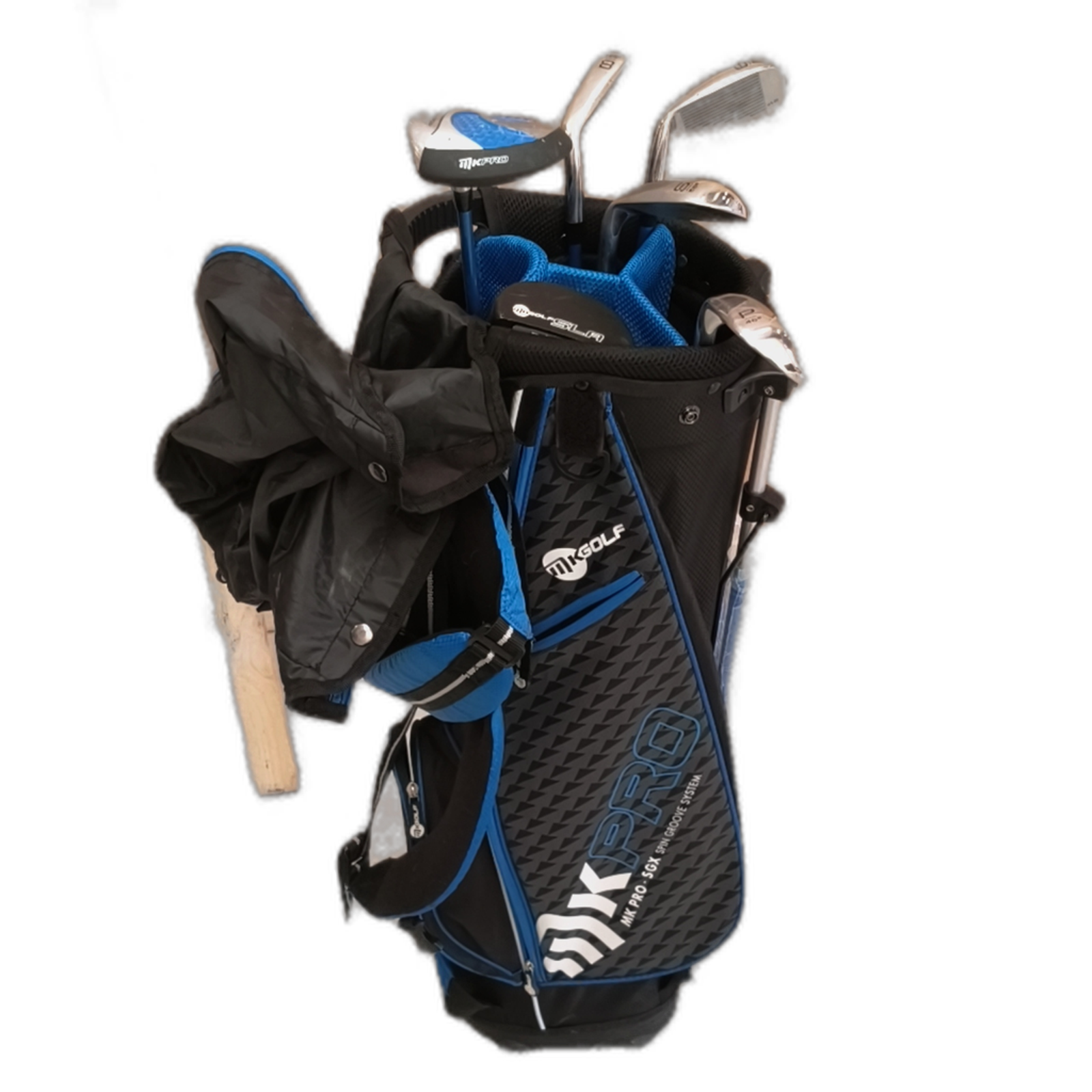 MK Pro SGX Komplet Sæt Med Bag / 6i+8i+PW-SW / Flex Junior  / Grafit [model:silueta] [bg:handrolled]