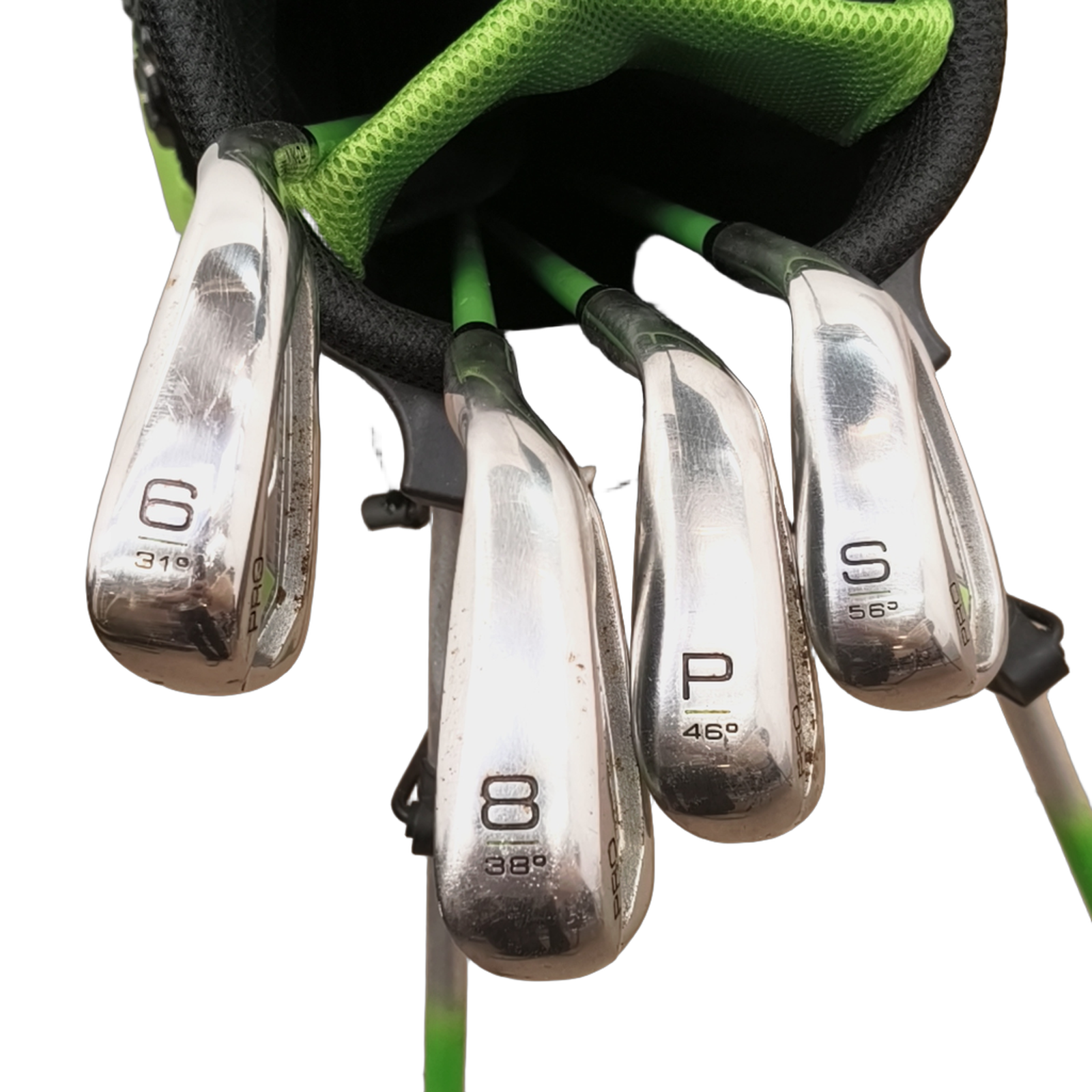 MK Pro SGX Komplet Sæt Med Bag / 6i+8i+PW+SW / Flex Junior  / Grafit [model:birefnet-general] [bg:handrolled]