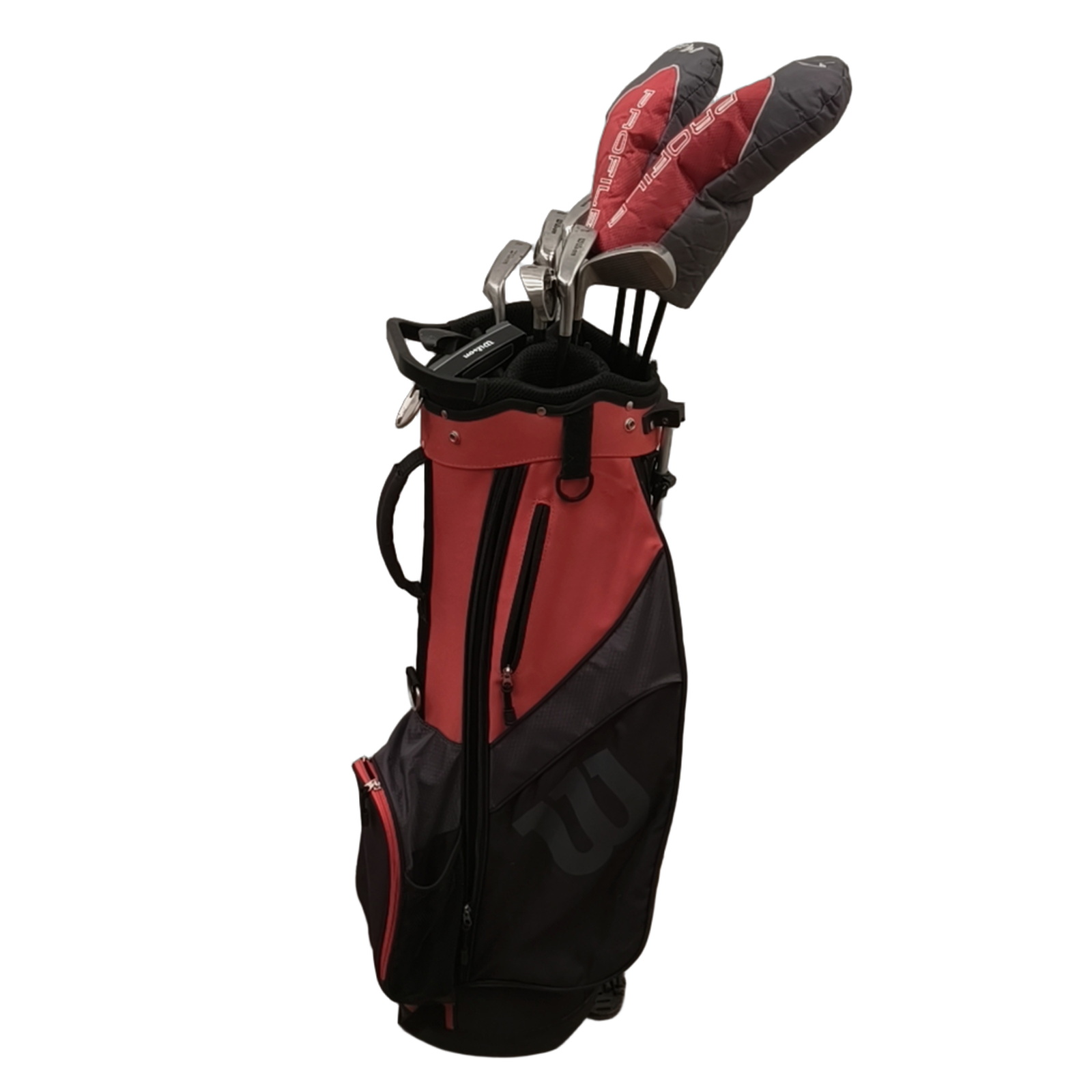 Wilson Profile Komplet Sæt Med Bag / 6-PW+SW / Flex Regular / Grafit [model:birefnet-general] [bg:handrolled]