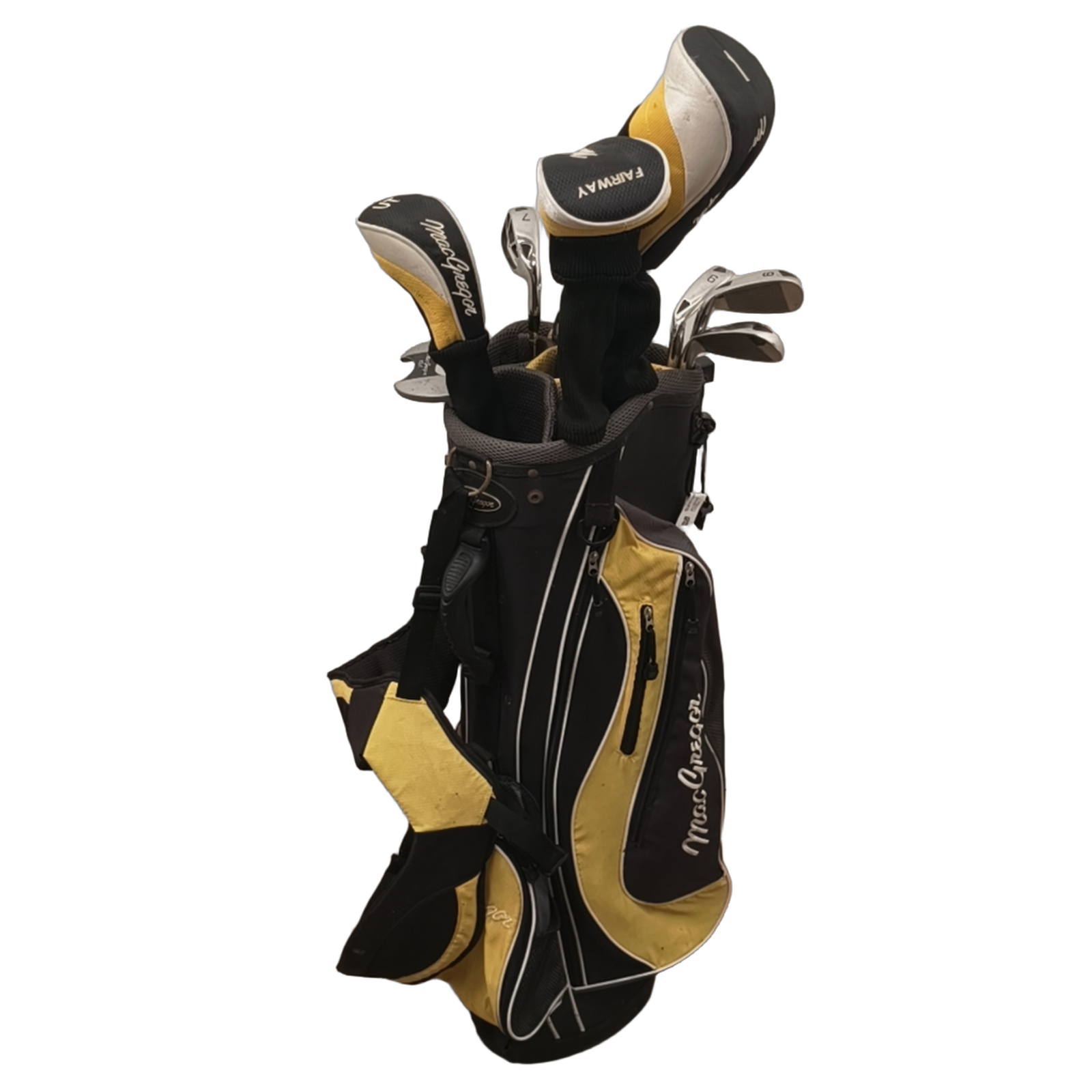 MacGregor DX Komplet Sæt Med Bag / 6-PW+SW / Flex Regular / Stål [model:birefnet-general] [bg:handrolled]