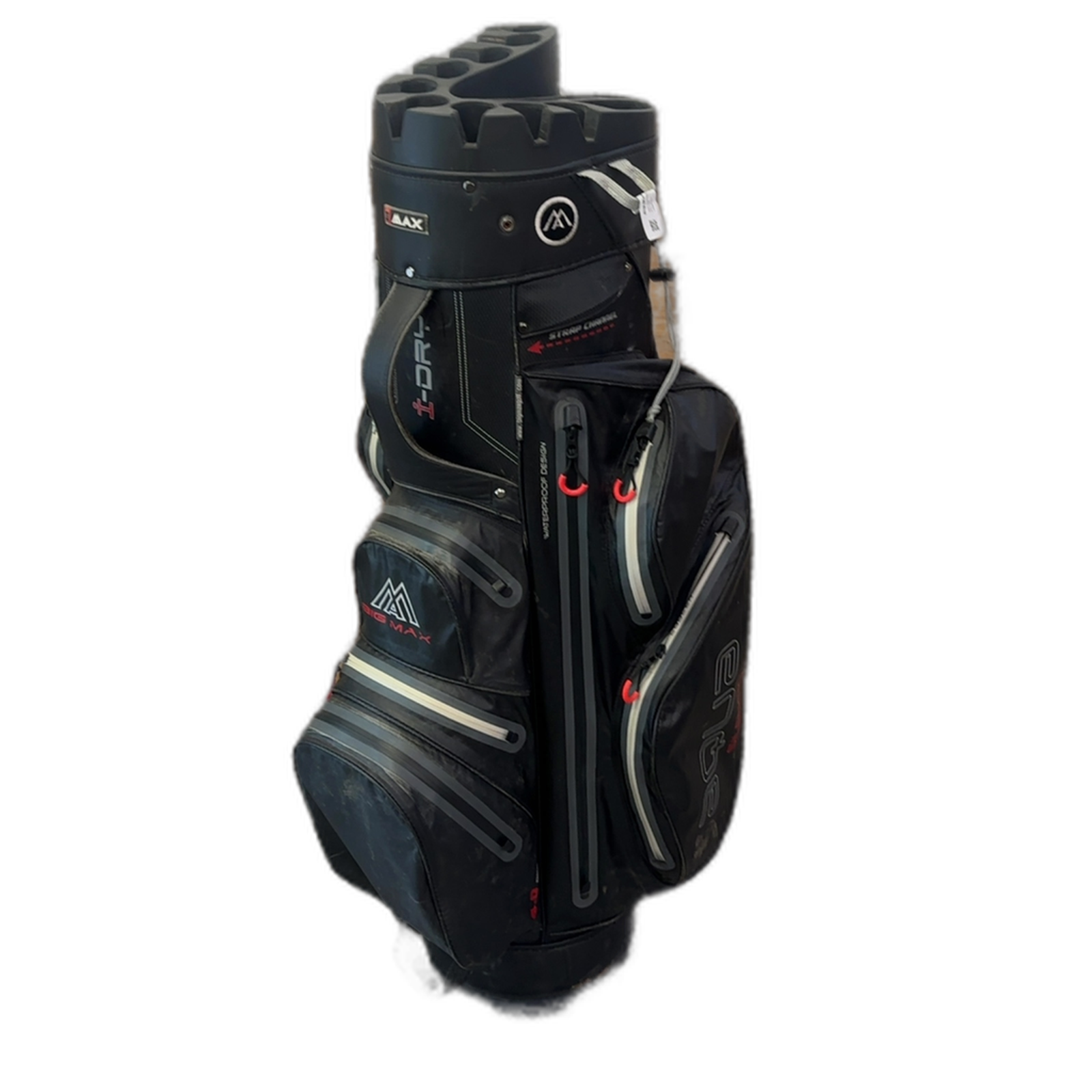 Big Max I-Dry Golf Bag / 14-Rum / Sort [model:silueta] [bg:handrolled]