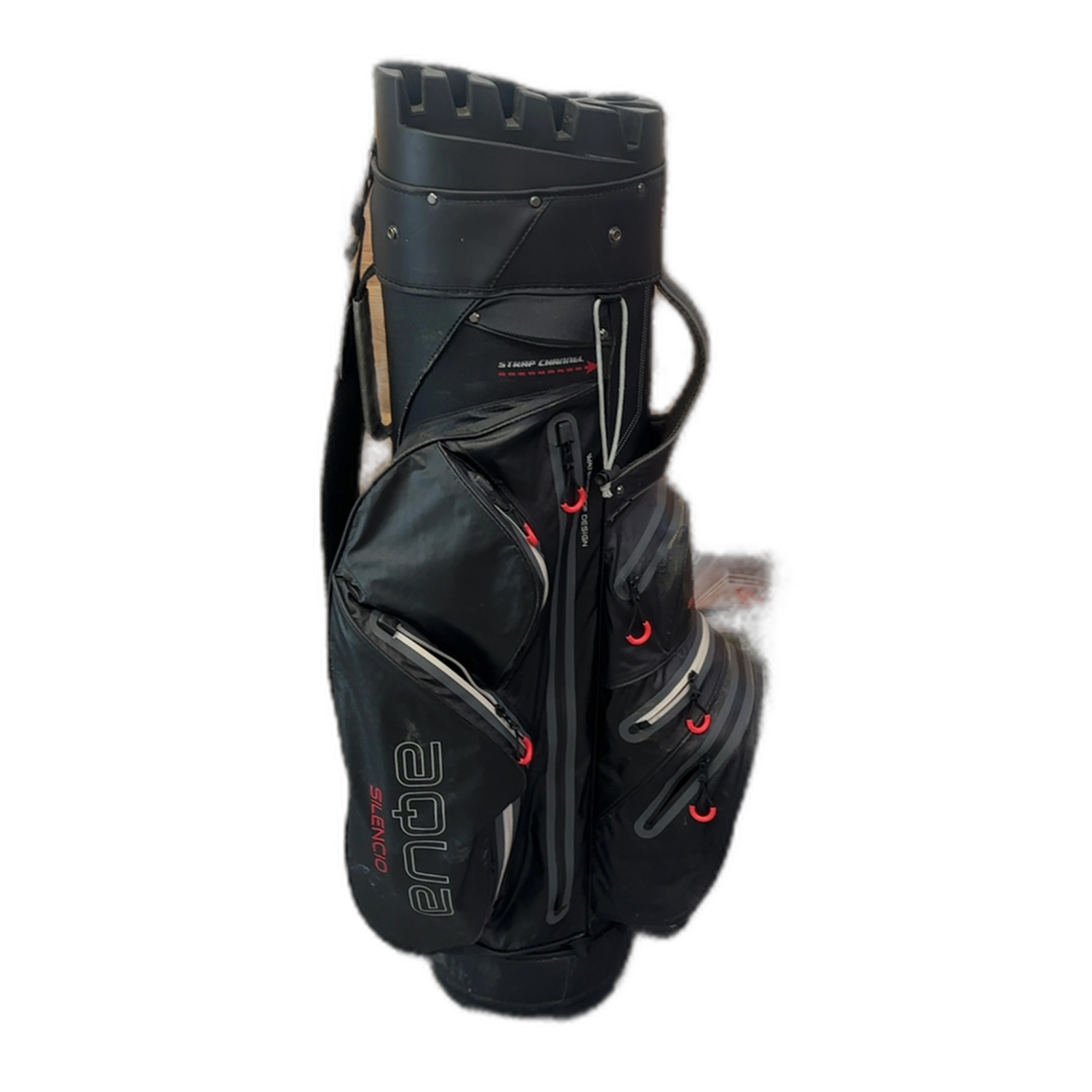 Big Max I-Dry Golf Bag / 14-Rum / Sort [model:silueta] [bg:handrolled]