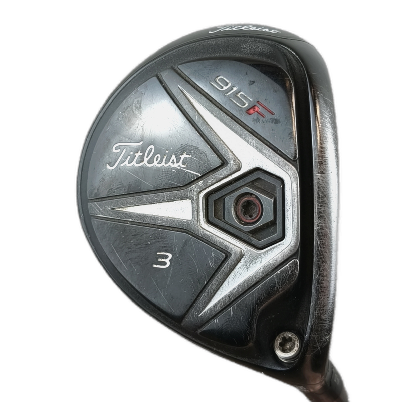 Titleist 915F Fairway Wood / Flex Stiff / #3/16.5 [model:silueta] [bg:handrolled]
