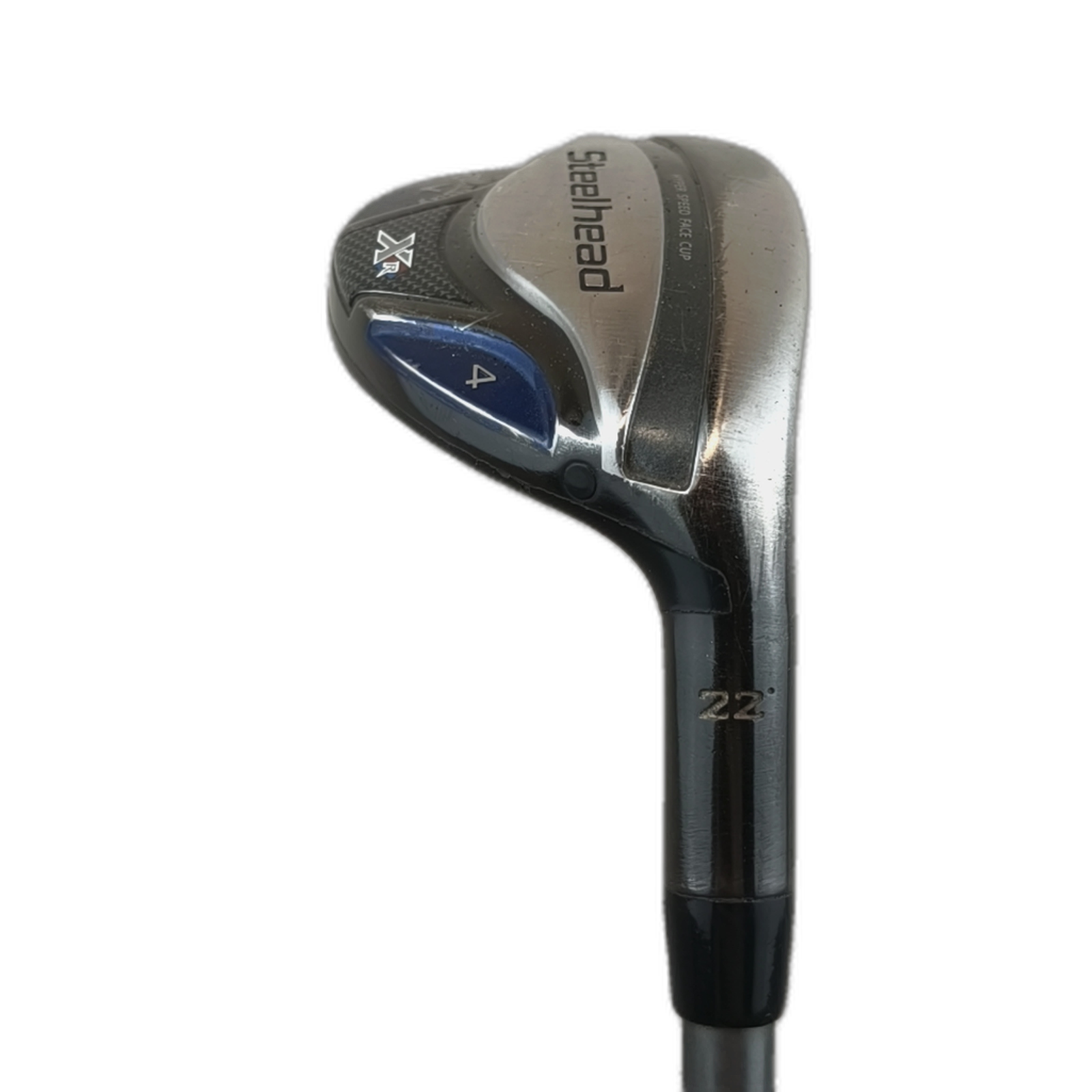 Callaway Steelhead XR Hybrid / Flex A-flex / #4/22 [model:silueta] [bg:handrolled]