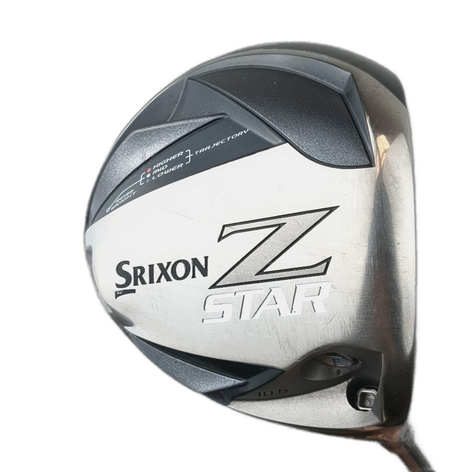 Srixon Z-Star Driver / Flex Regular / Loft 10.5 [model:silueta] [bg:handrolled]