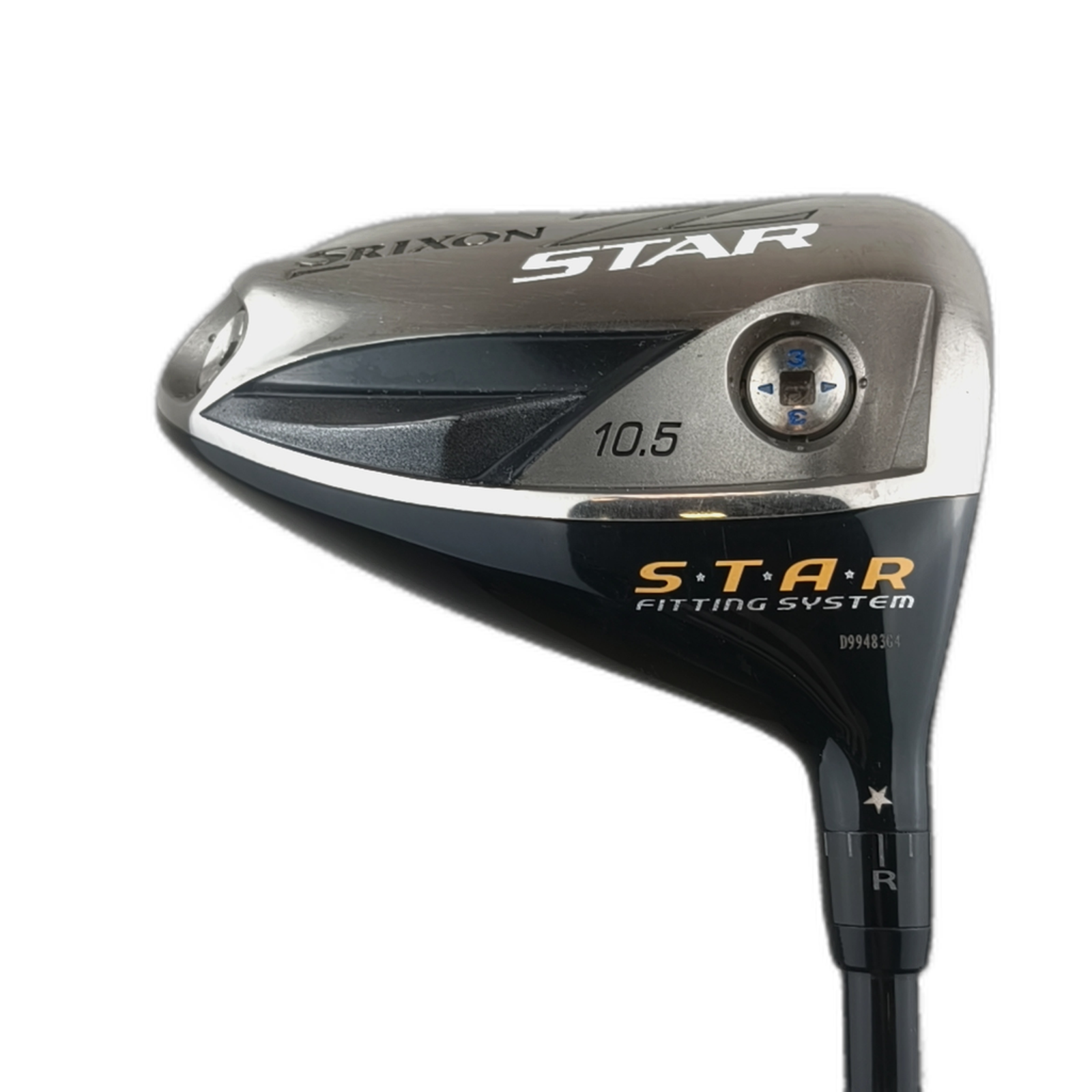 Srixon Z-Star Driver / Flex Regular / Loft 10.5 [model:silueta] [bg:handrolled]